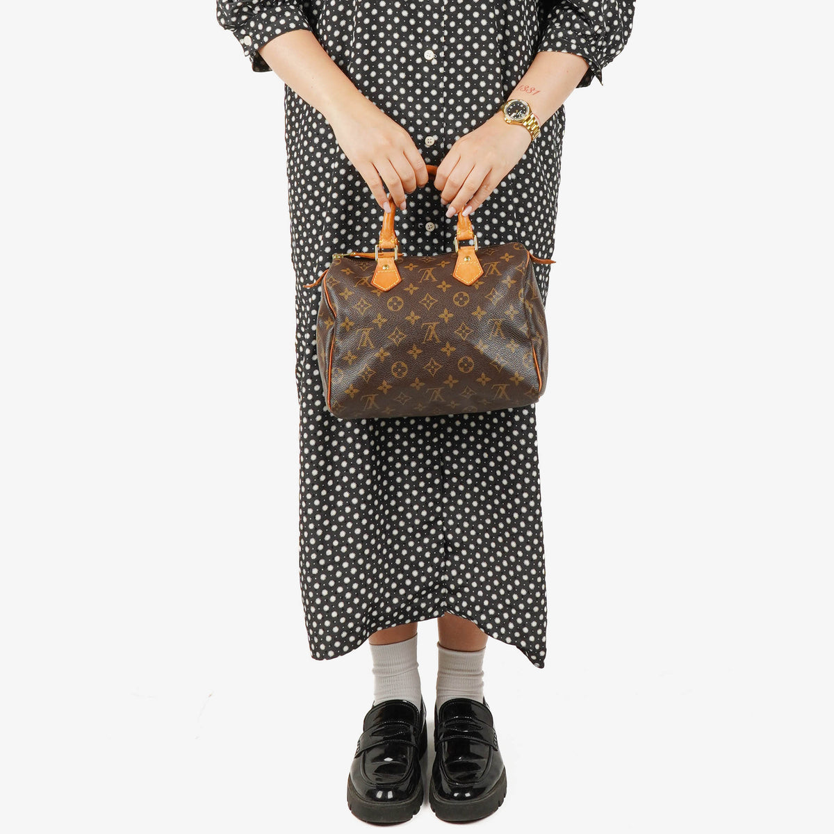 Louis Vuitton Speedy 25 Monogram Canvas Bag