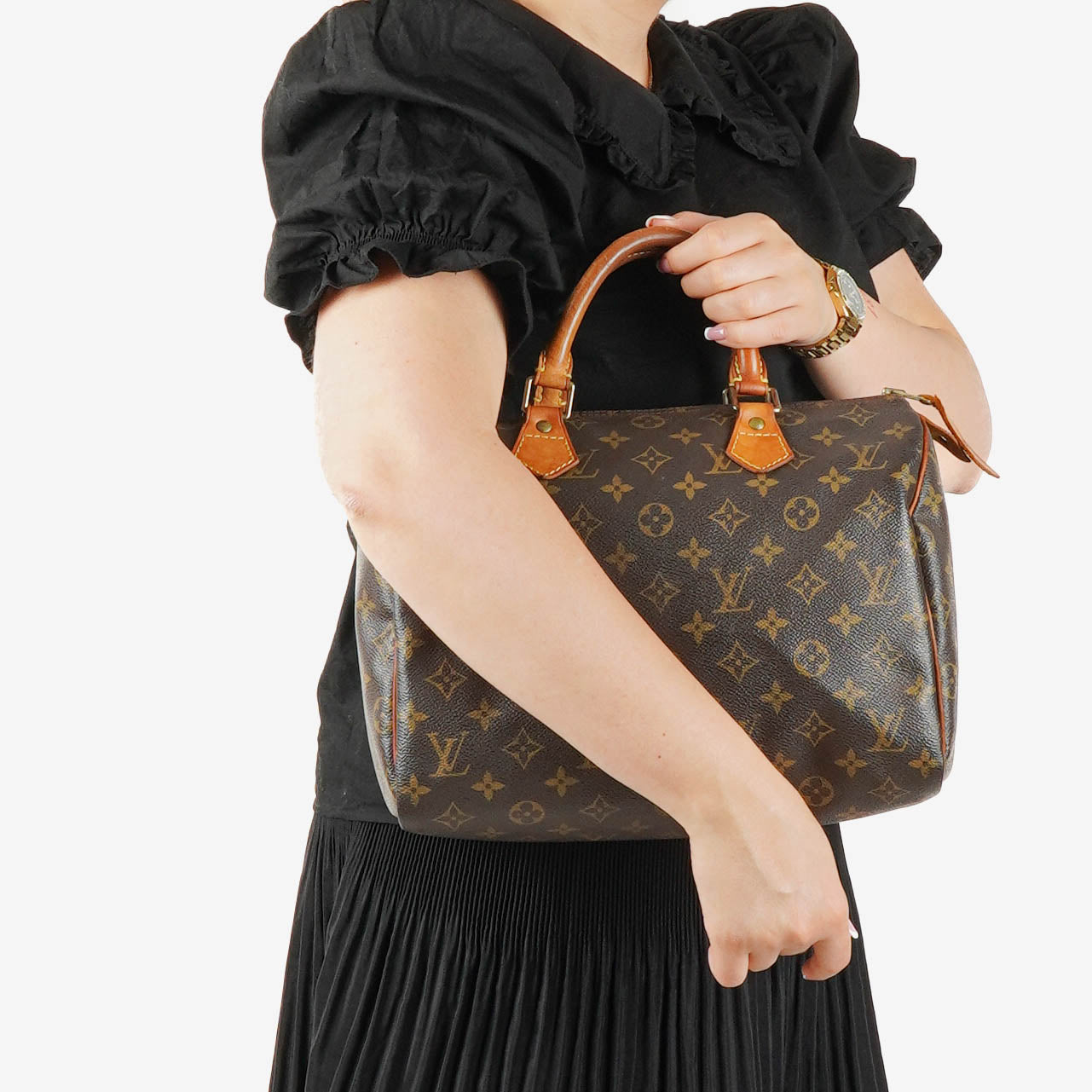Louis Vuitton Speedy 30 Monogram Canvas Handbag