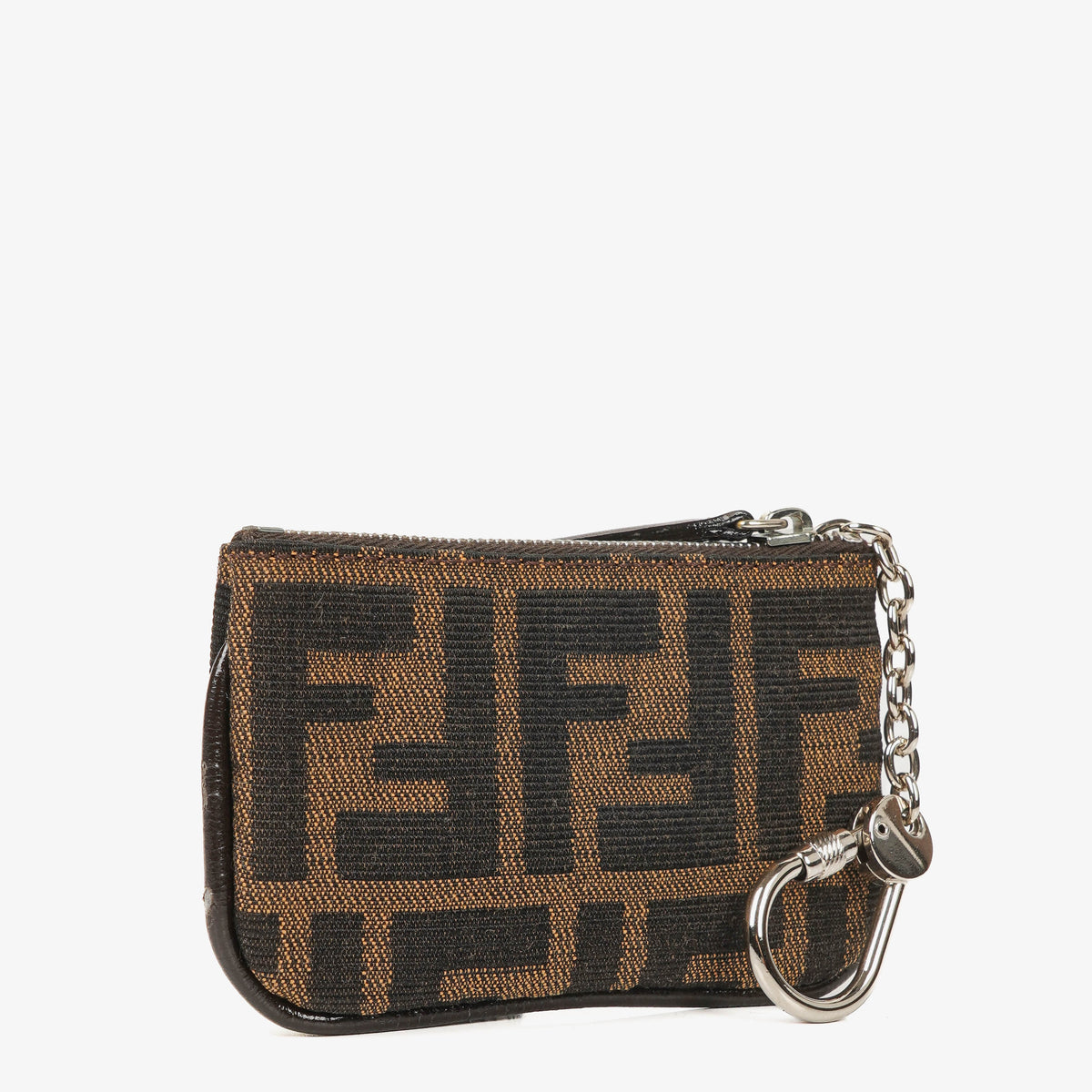 Fendi Zucca Coin Purse / Key Pouch