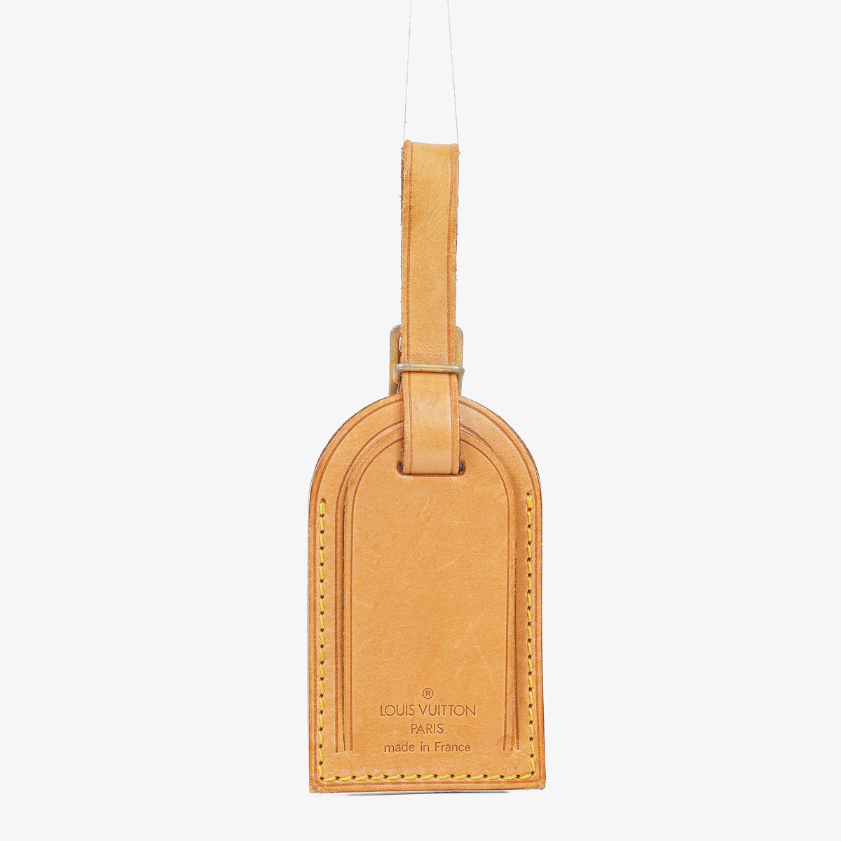 Louis Vuitton Leather Name Tag And Handles Holder