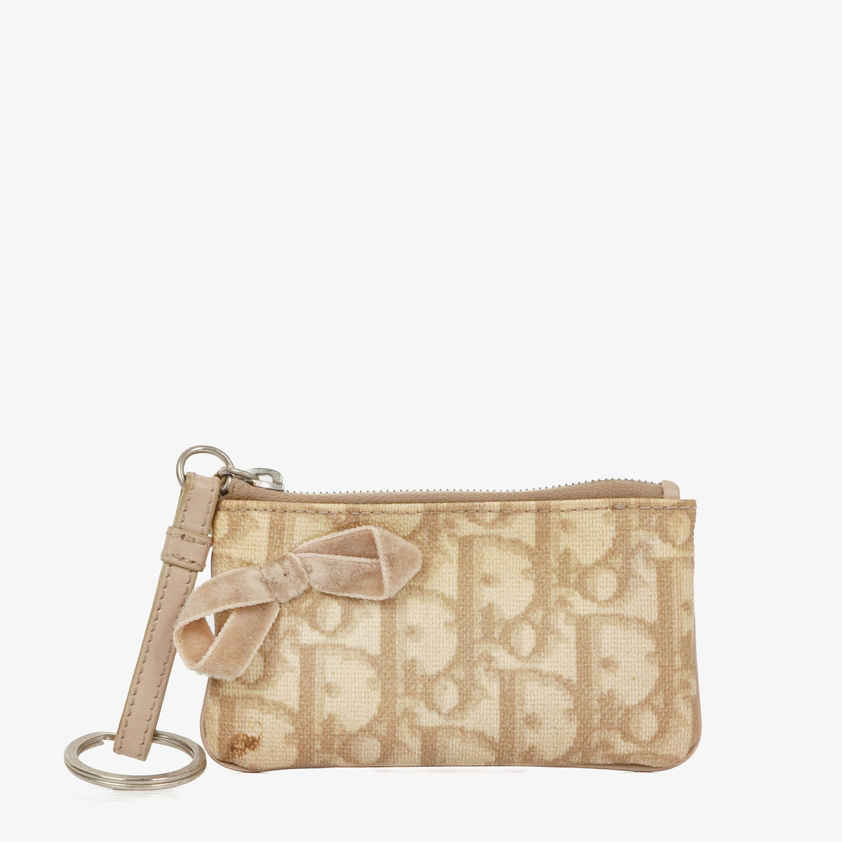 Christian Dior Romantique Trotter Monogram Key Chain