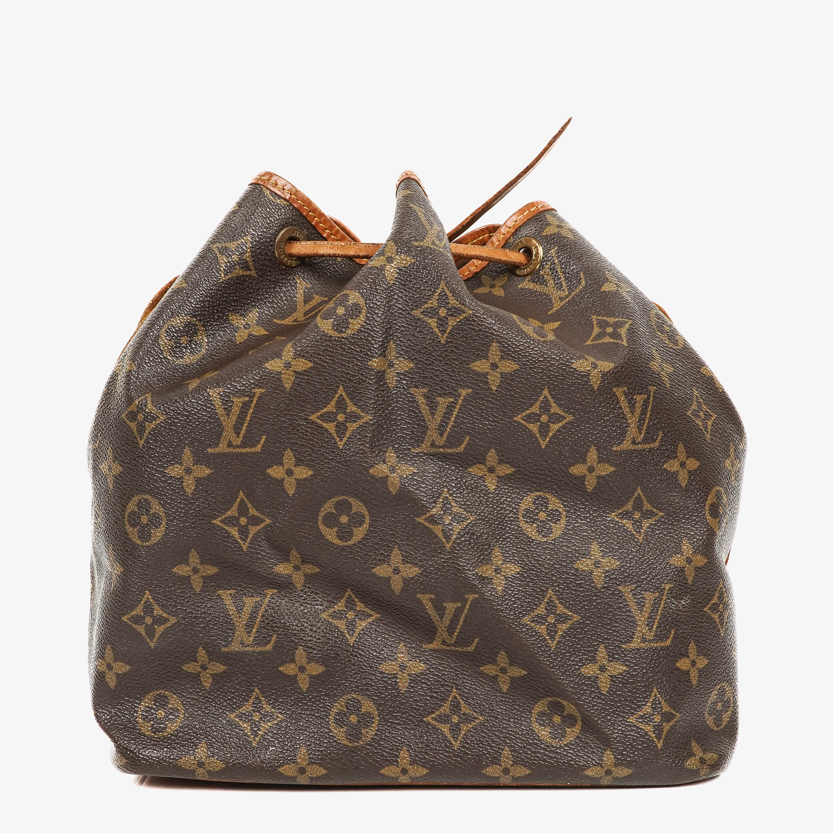 Louis Vuitton Petit Noe Monogram Canvas Shoulder Bag