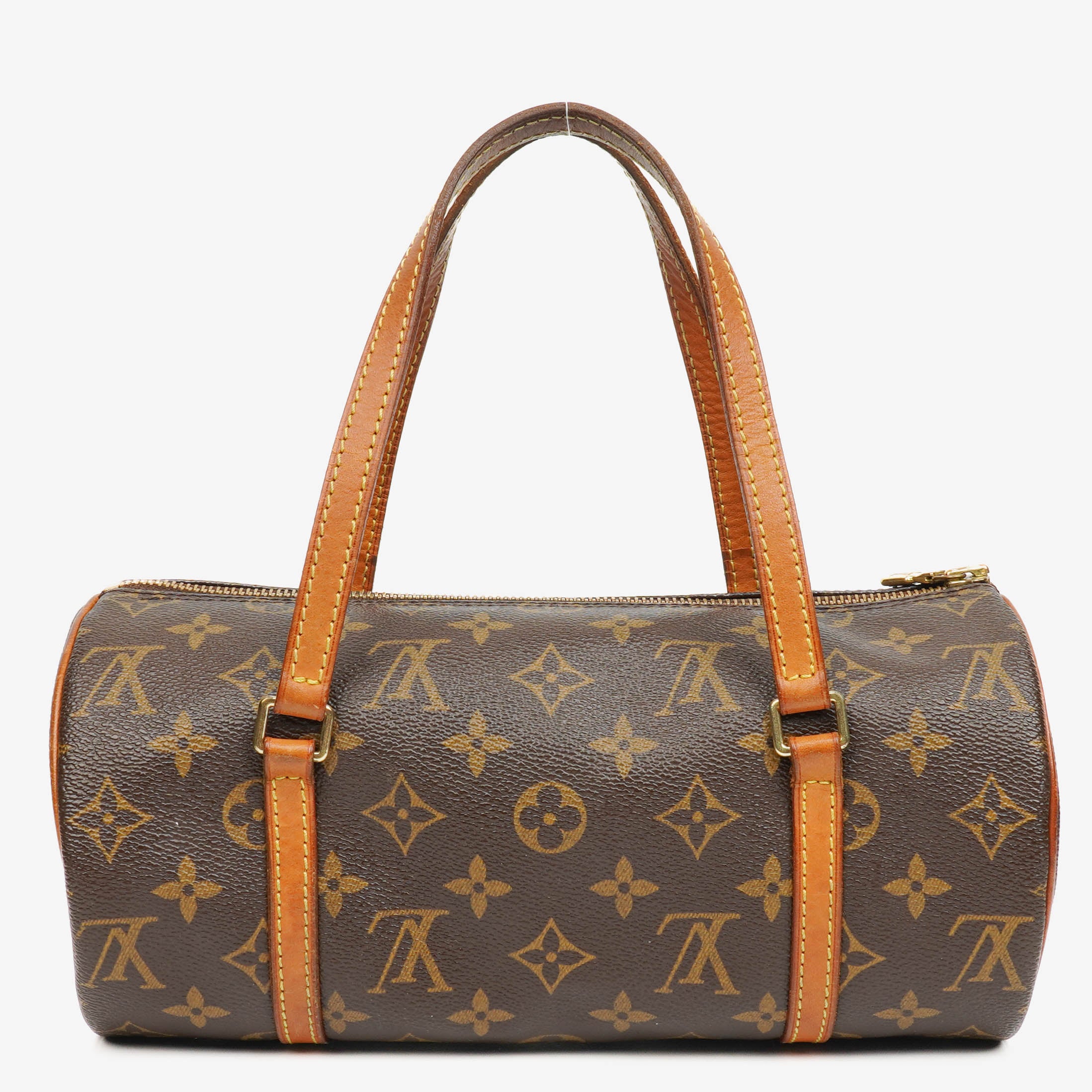 Louis Vuitton Papillon 25 Vintage Monogram Canvas Handbag