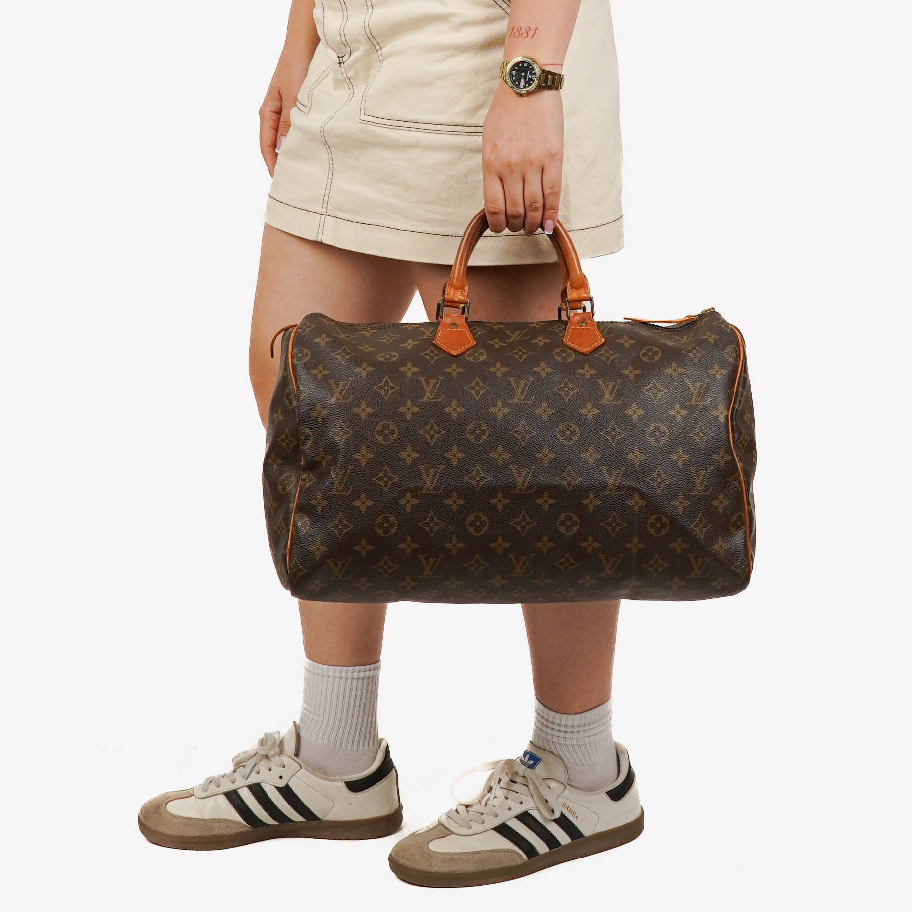Louis Vuitton Speedy 40 Monogram Canvas Bag