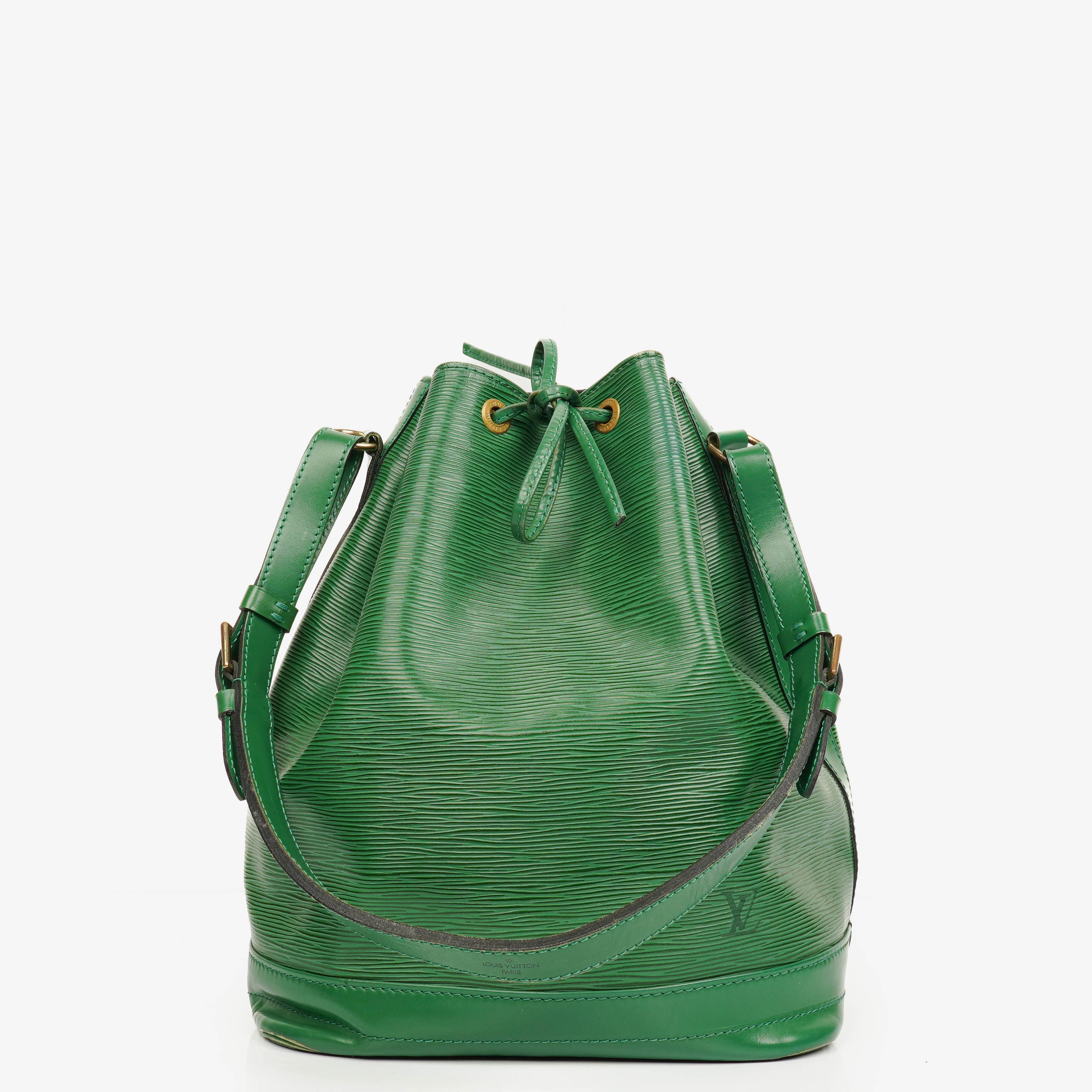 Louis Vuitton Noe Grande GM Grüne Epi-Leder Schultertasche