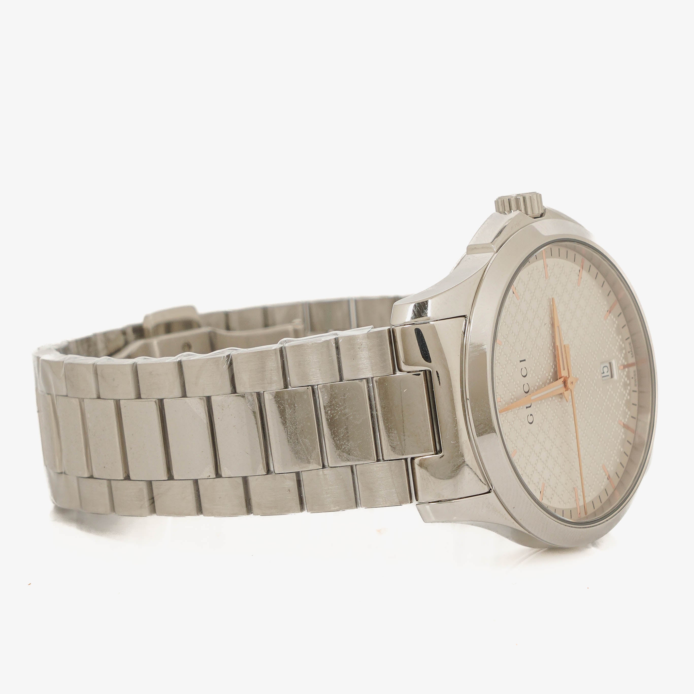 Gucci G-Timeless Diamante Stainless Steel 40mm Quartz Watch