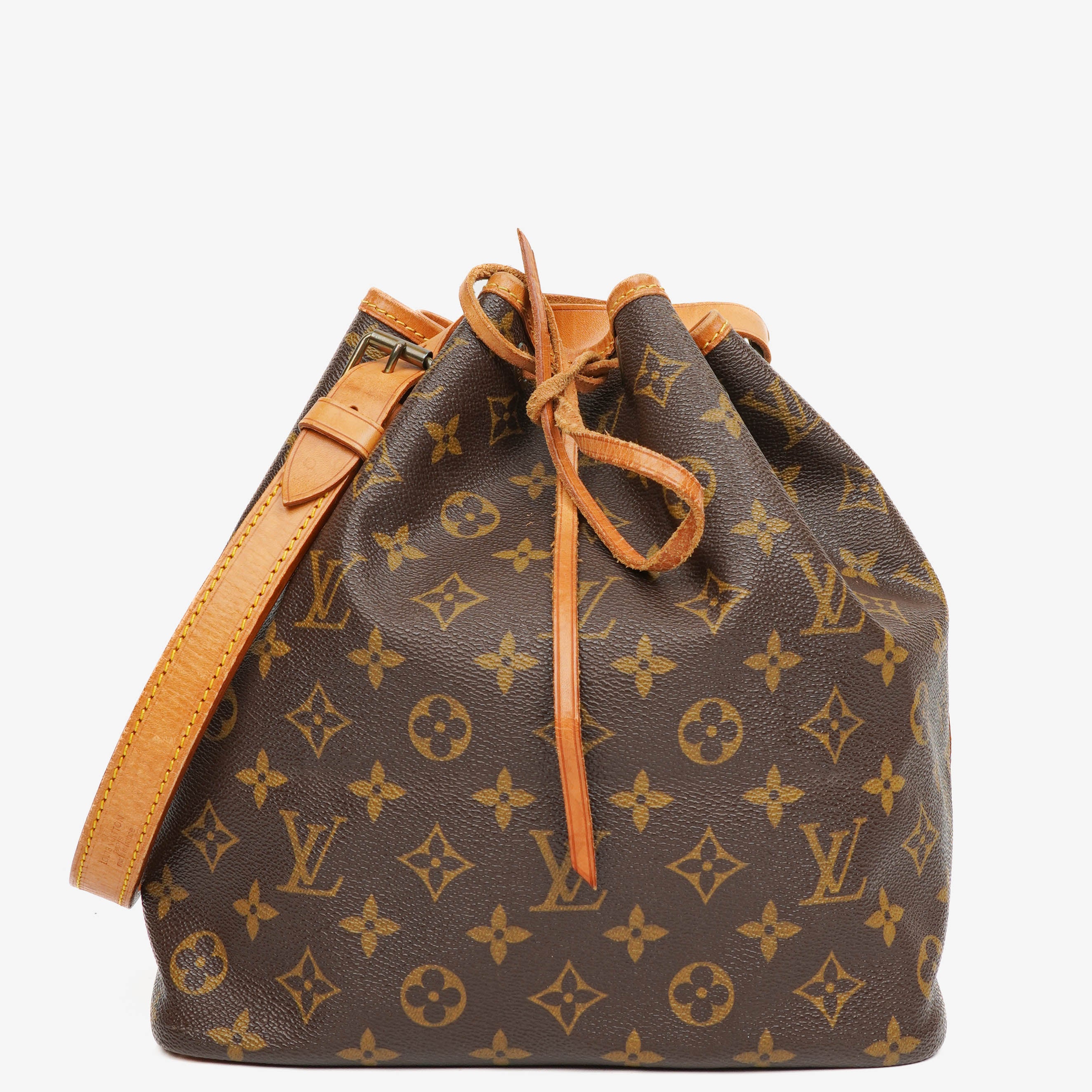 Louis Vuitton Petit Noe Monogram Canvas Shoulder Bag