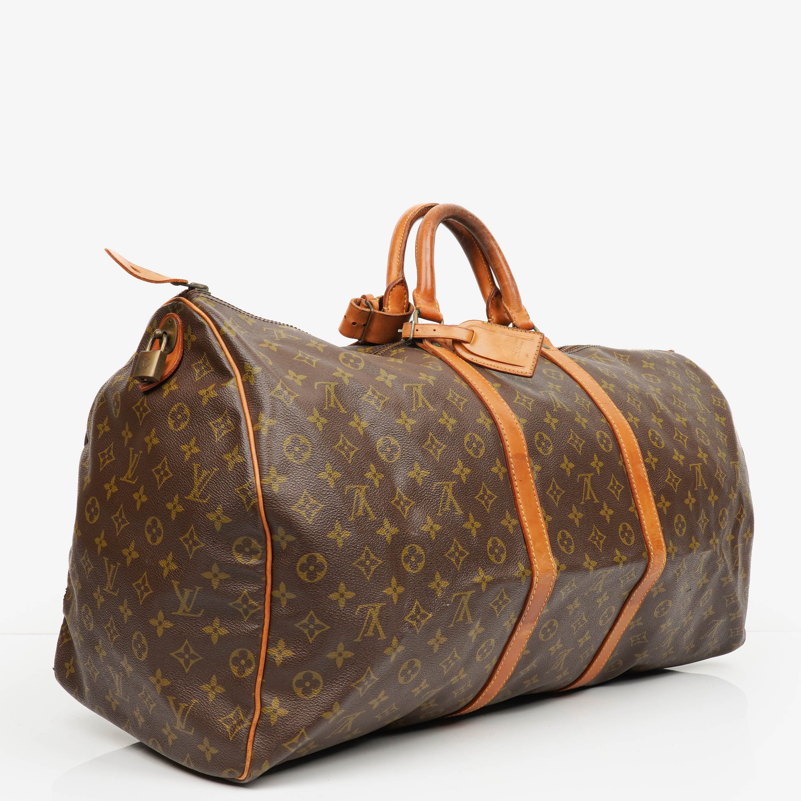 Louis Vuitton Keepall 60 Monogram Canvas Travel Bag