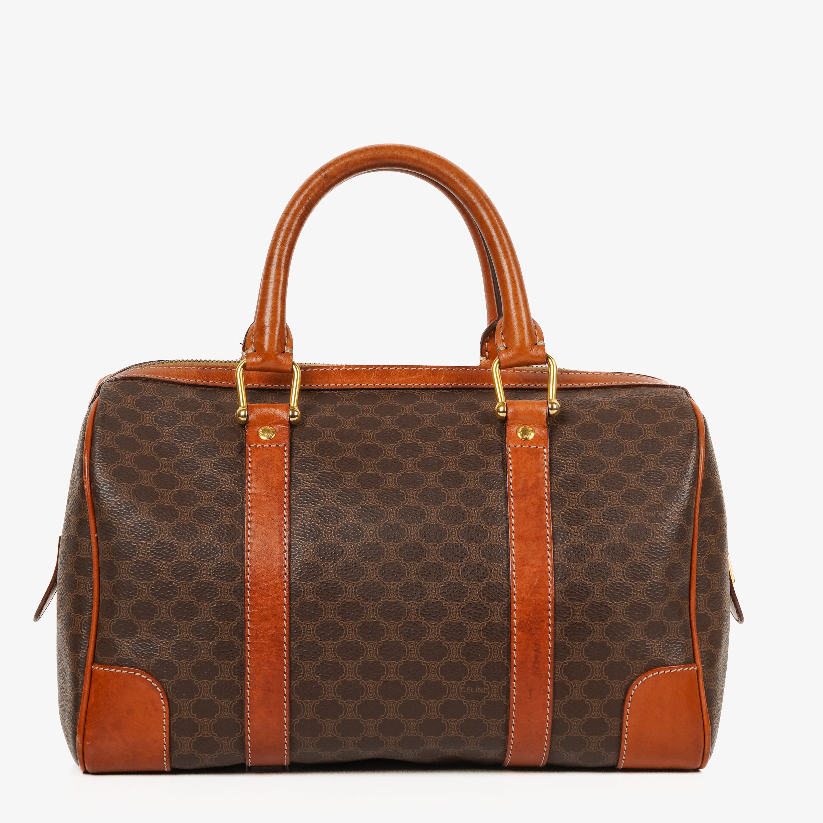 Celine Vintage Macadam Triomphe Bag