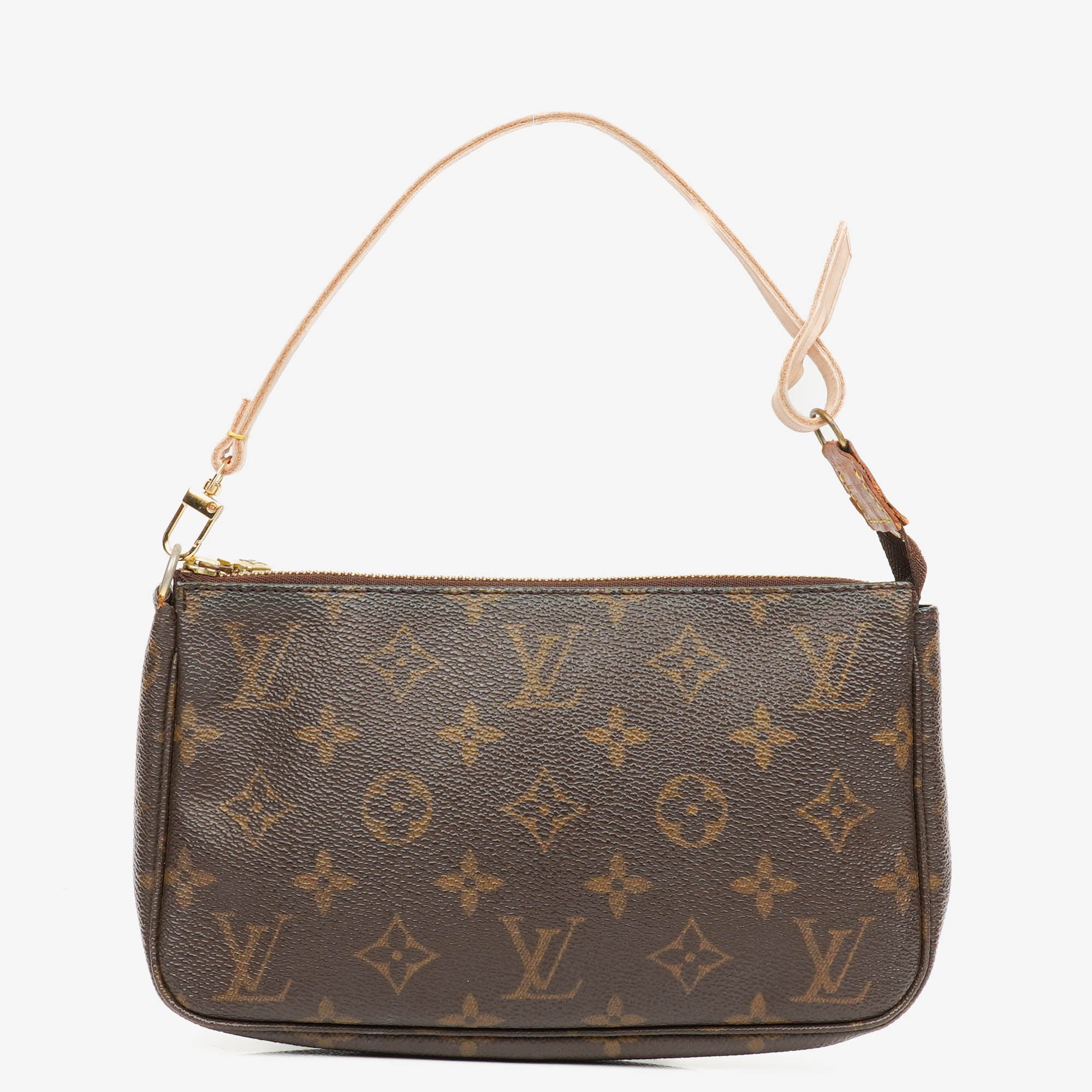 Louis Vuitton Pochette Accessoires Monogram Canvas Clutch Handbag