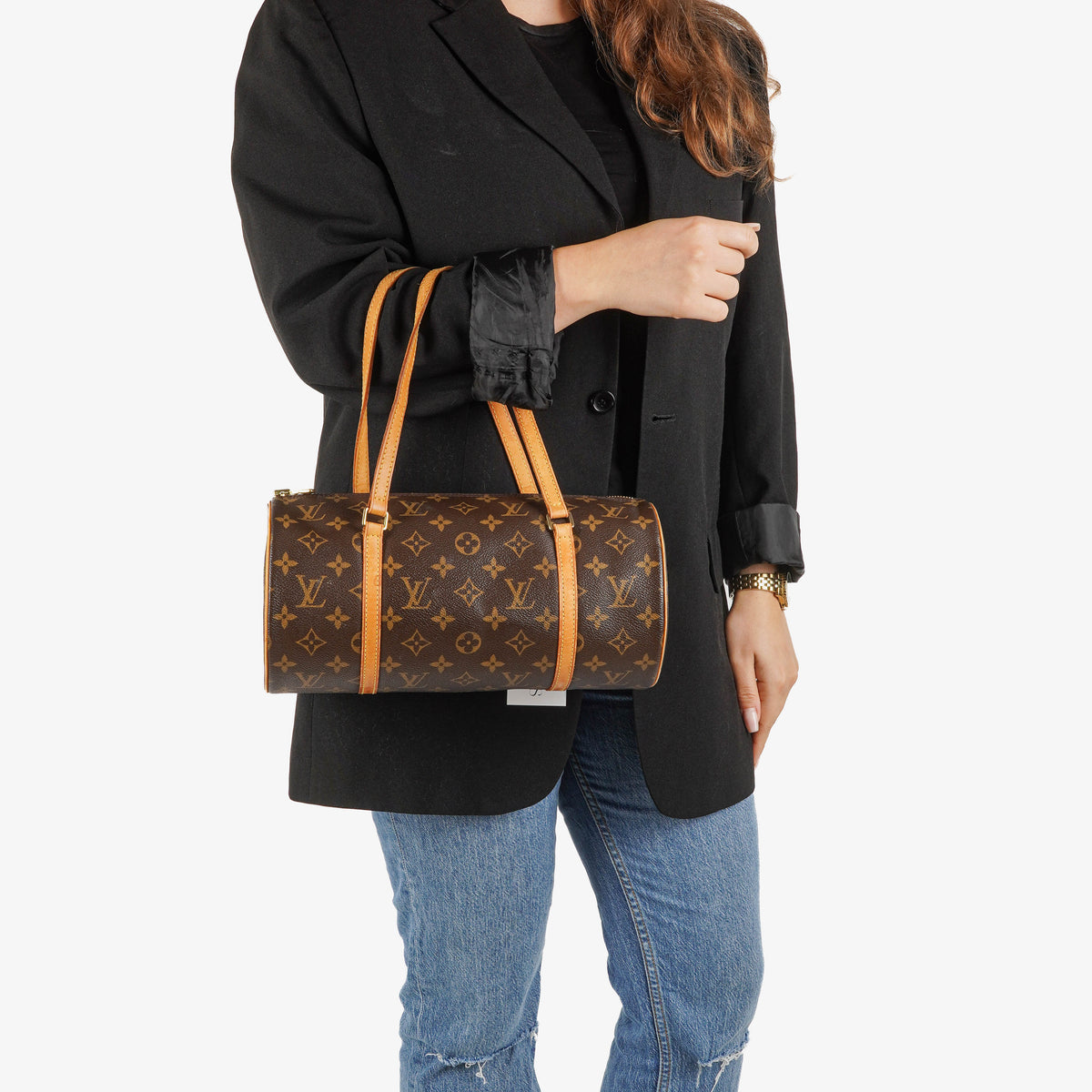 Louis Vuitton Papillon 30 Vintage Monogram Canvas Handbag