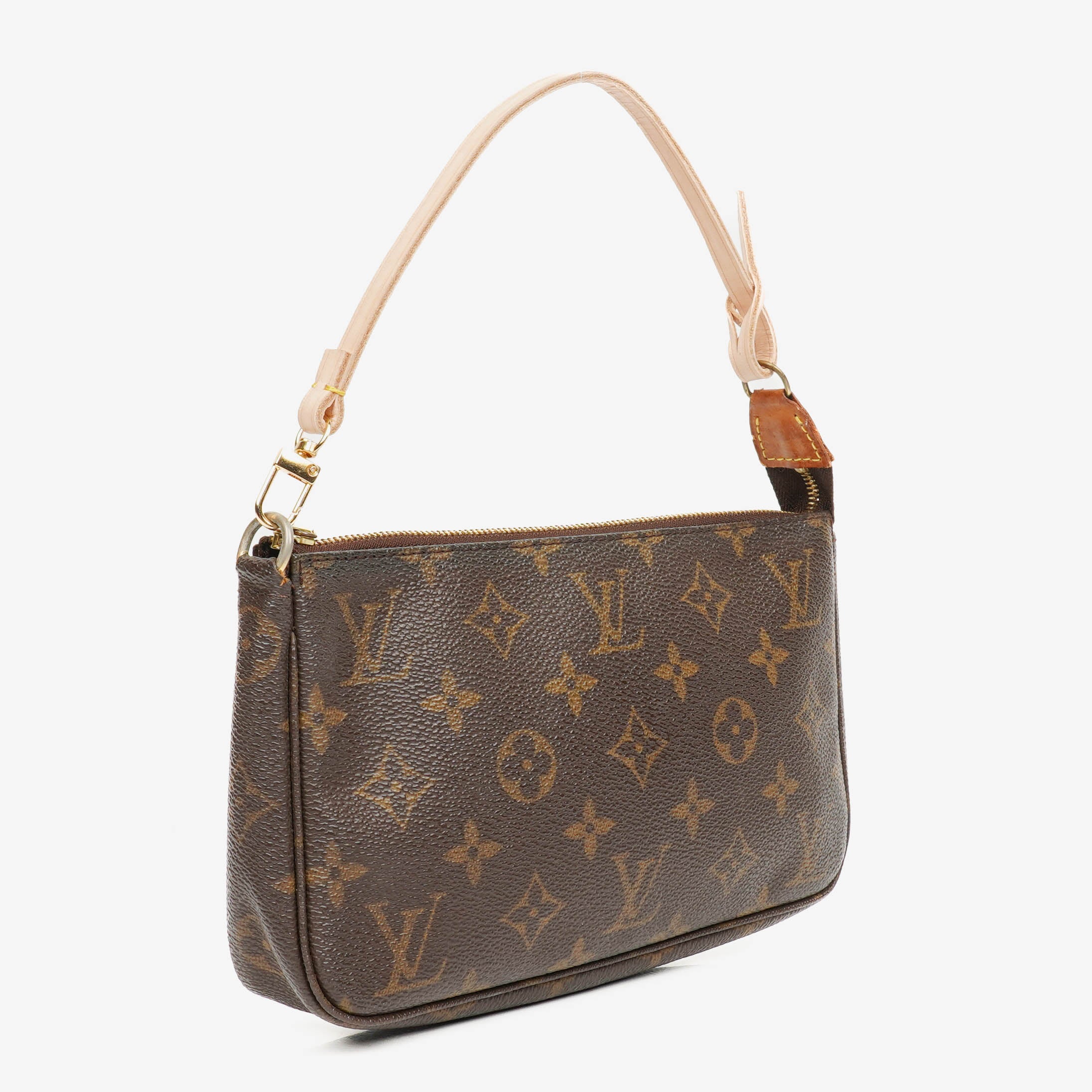 Louis Vuitton Pochette Accessoires Monogram Canvas Clutch Handbag