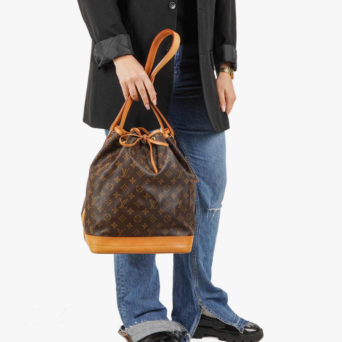 Louis Vuitton Noe Grande GM Monogram Canvas Shoulder Bag