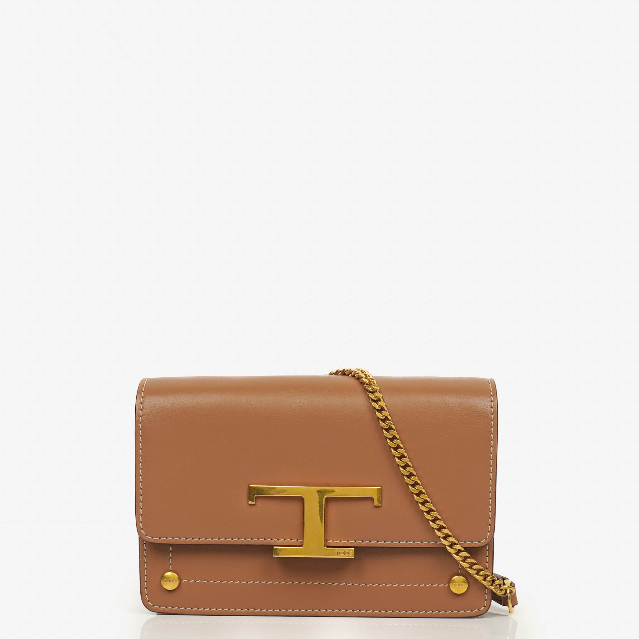 Tod's Leder Überschlag Bauchtasche 
