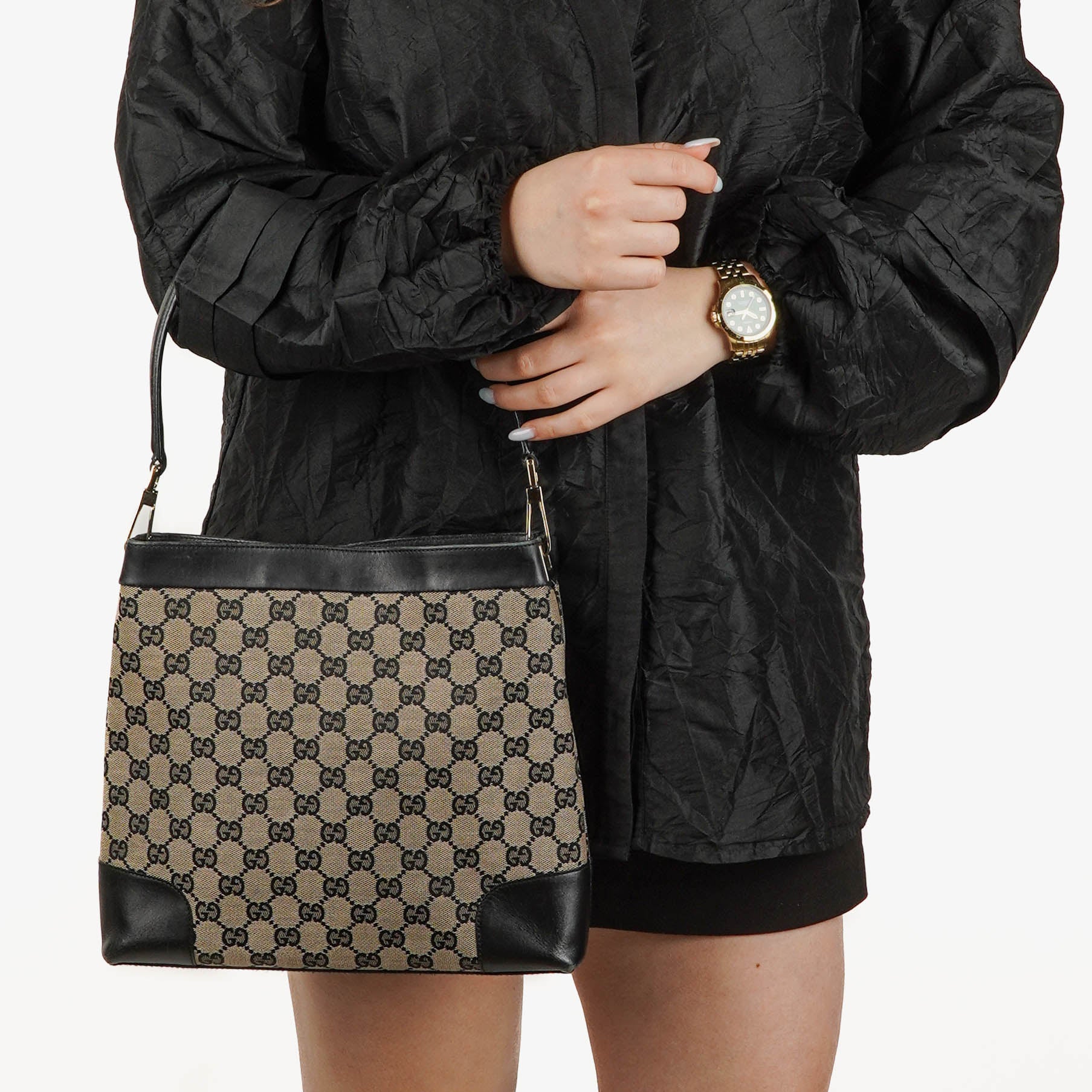 Gucci GG Canvas Shoulder Bag