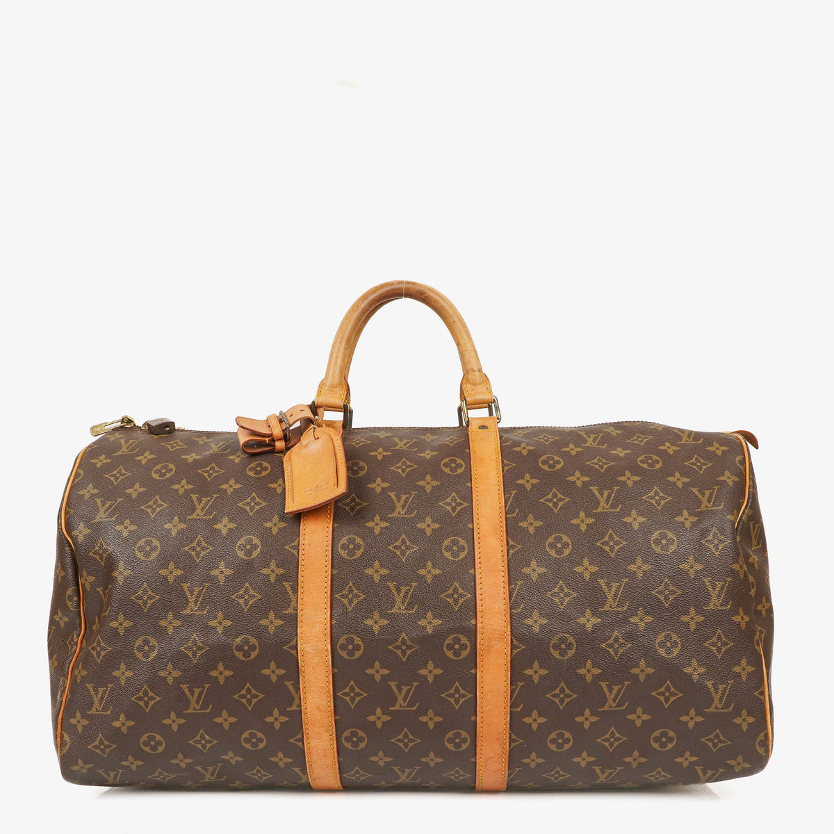 Louis Vuitton Keepall 55 Monogram Canvas Travel Bag