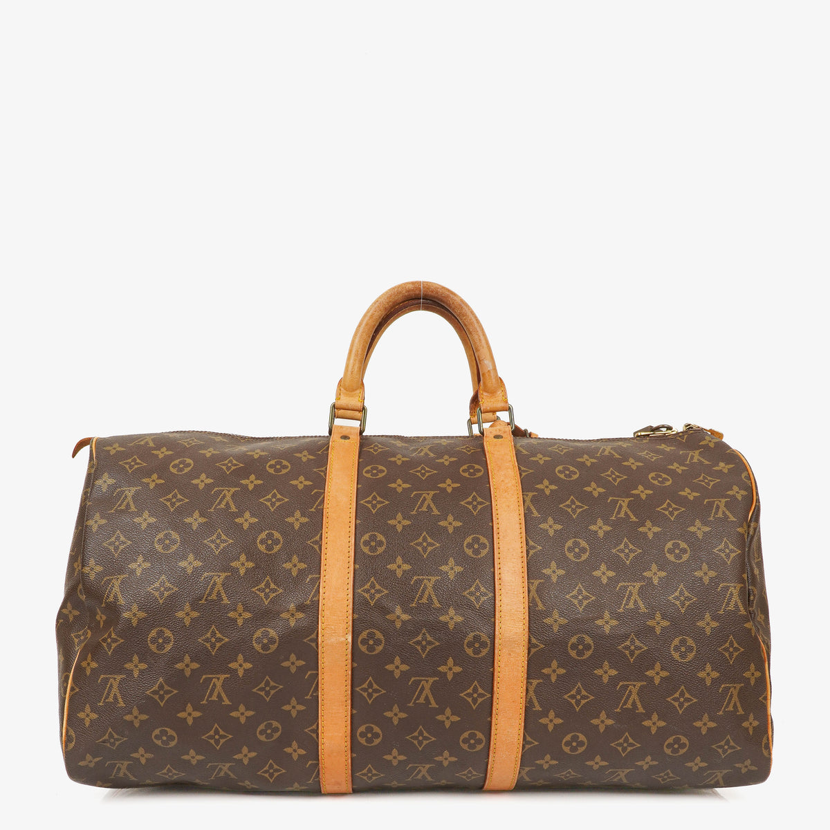 Louis Vuitton Keepall 55 Monogram Canvas Travel Bag
