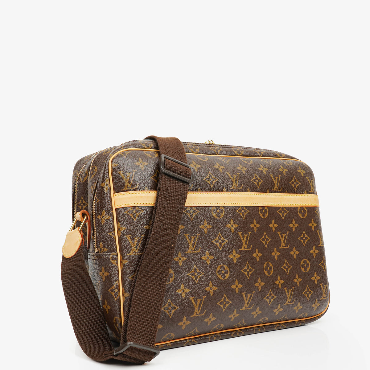 Louis Vuitton Reporter GM Monogram Coated Canvas Bag