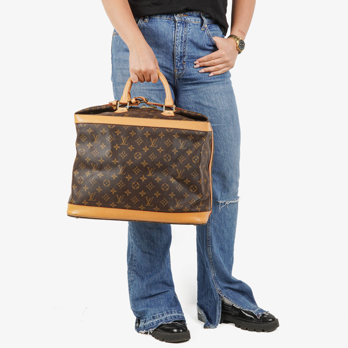 Louis Vuitton Monogram Canvas Cruiser 40 Bag