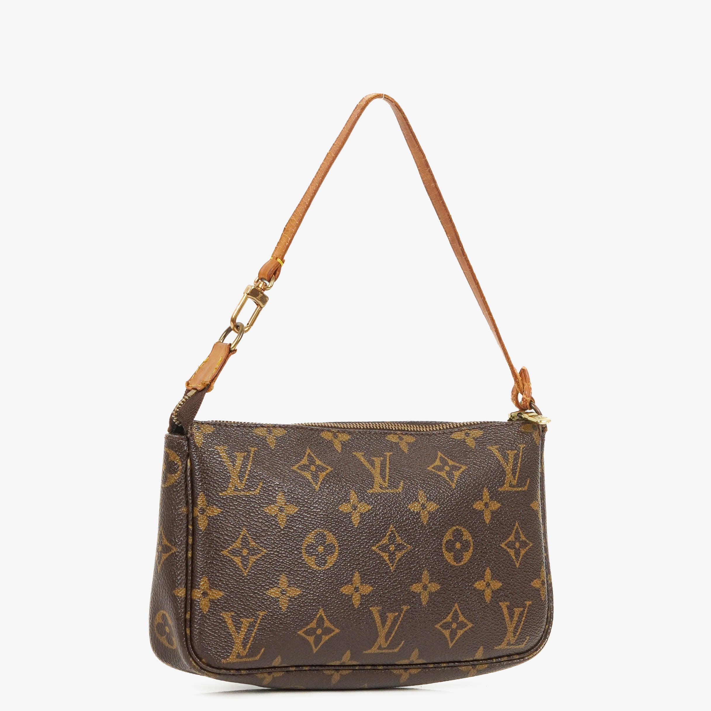 Louis Vuitton Pochette Accessoires Monogram Canvas Clutch Handbag
