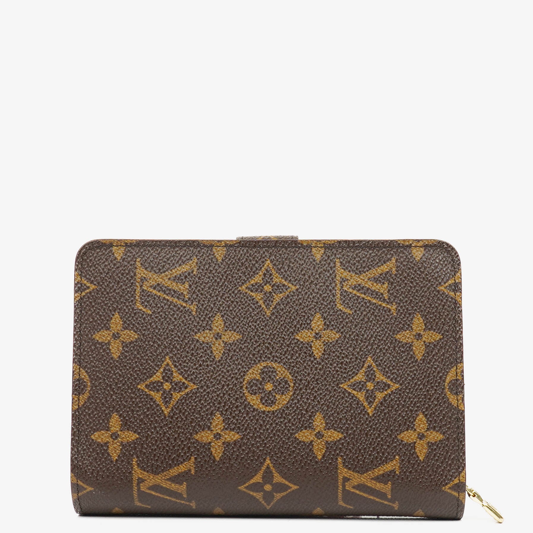 Louis Vuitton Monogram Canvas Porte Papier Zip Wallet 