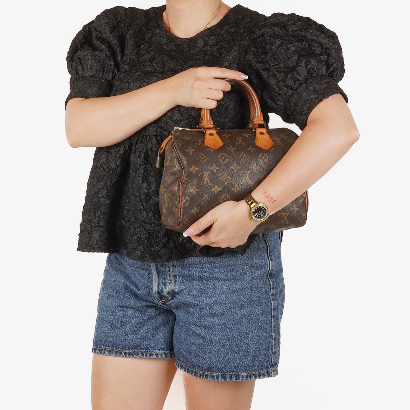 Louis Vuitton Speedy 25 Monogram Canvas Bag