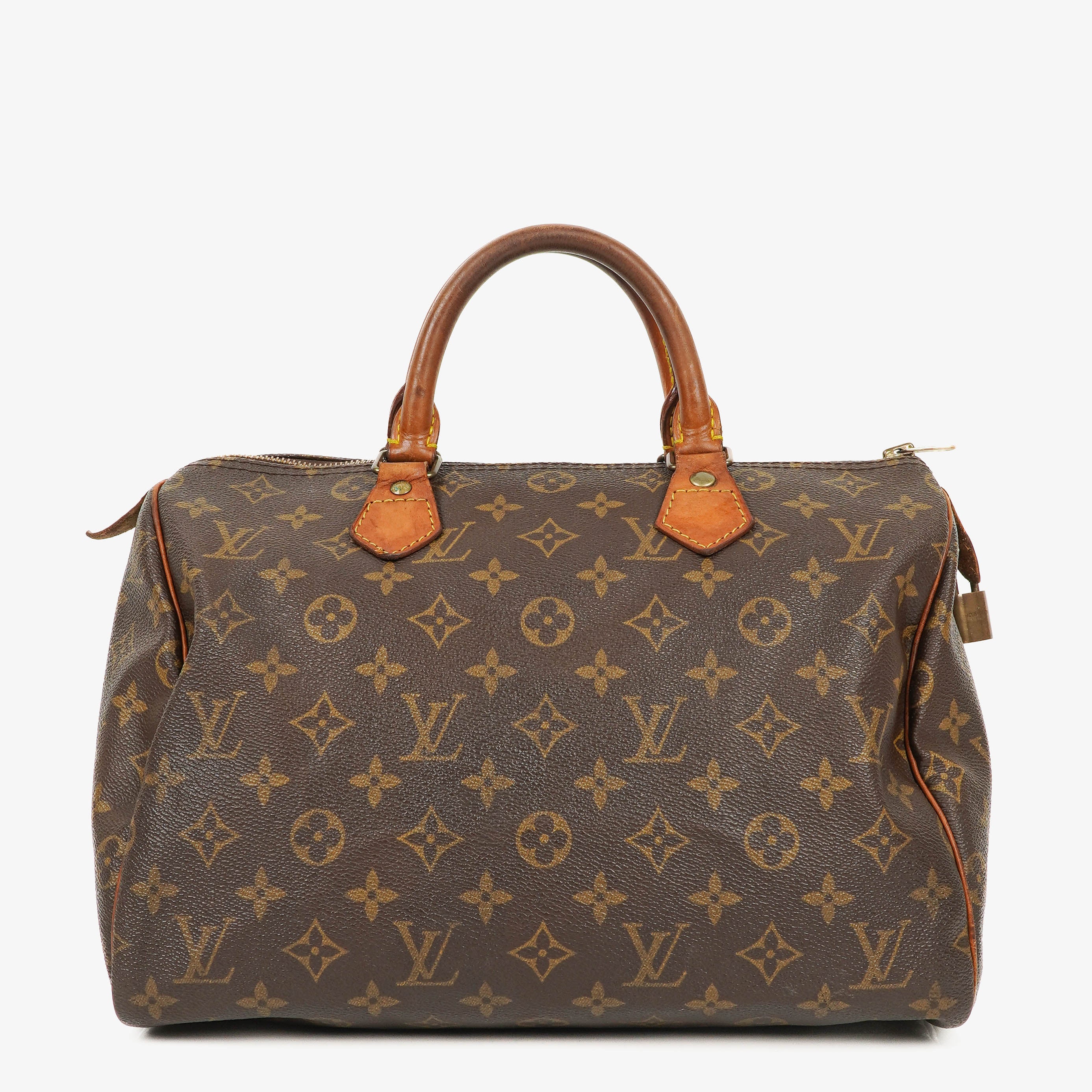 Louis Vuitton Speedy 30 Monogram Canvas Handbag