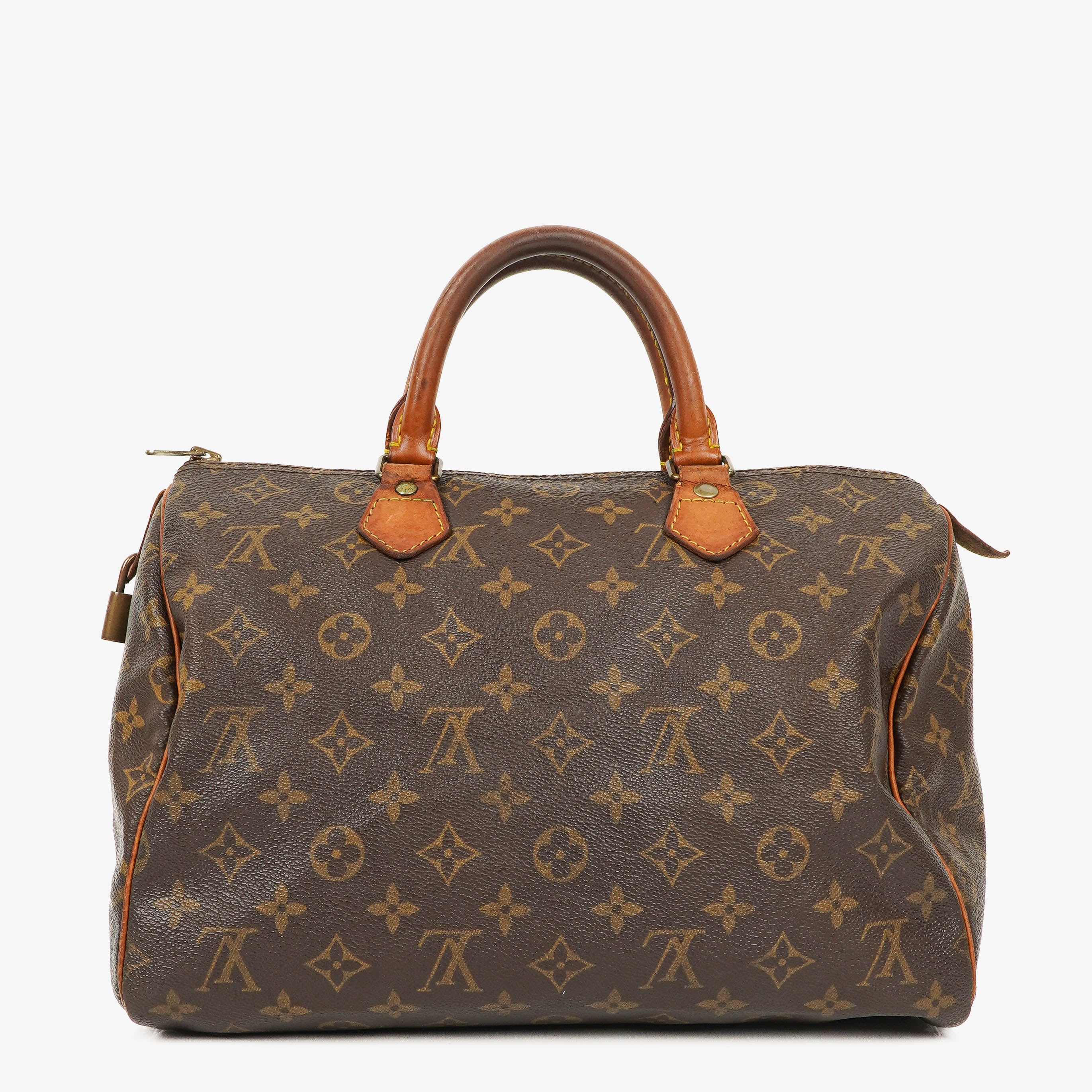 Louis Vuitton Speedy 30 Monogram Canvas Handbag