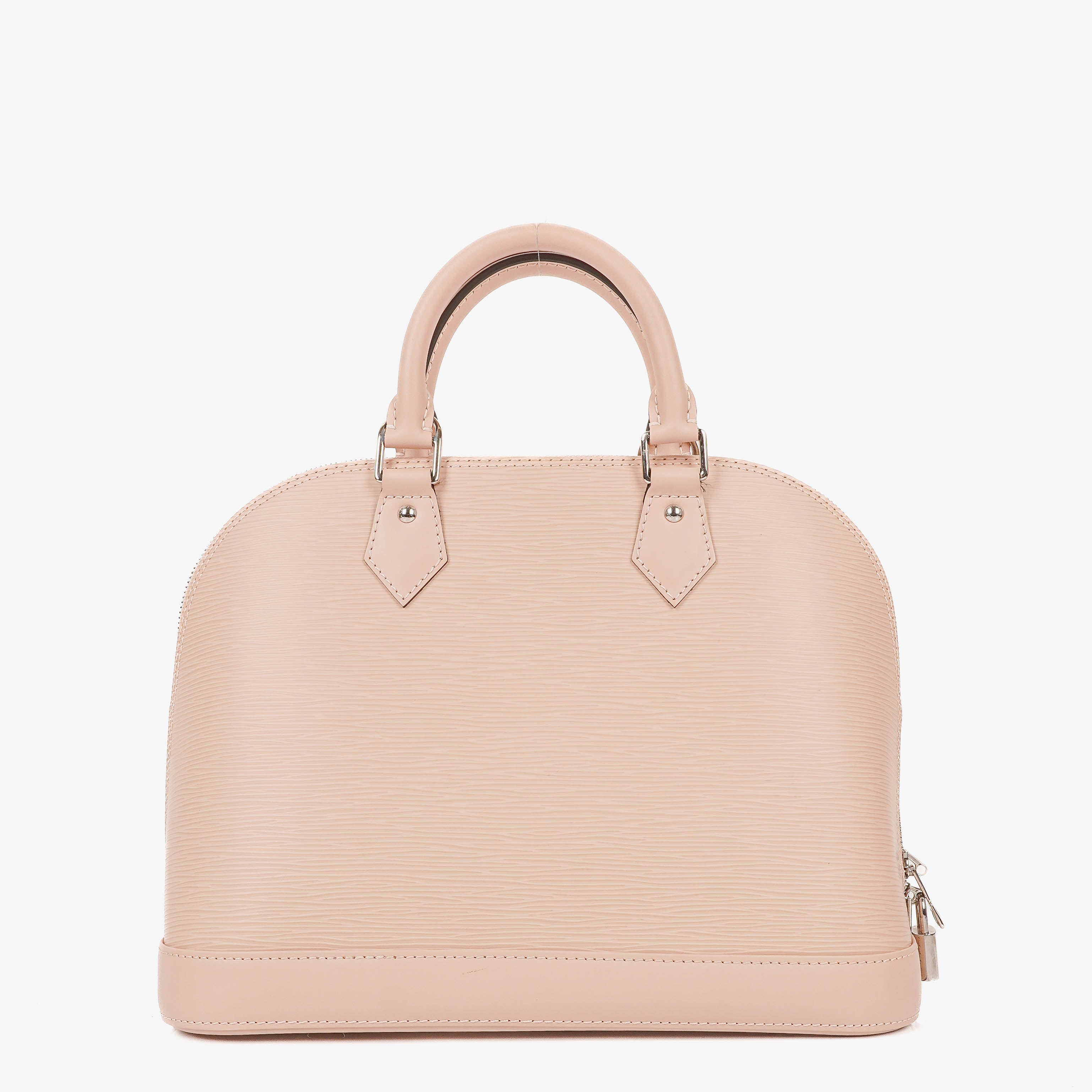 Louis Vuitton Alma In Rose Ballerine EPI Leather Handbag