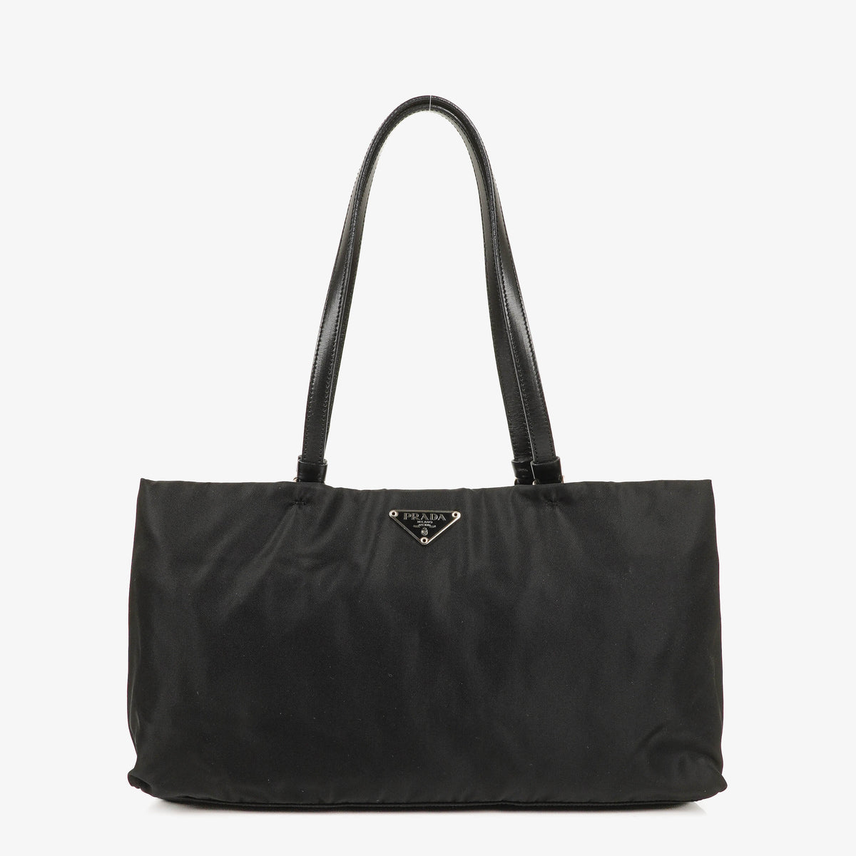Prada Tessuto Basic Nero Nylon Shoulder Bag
