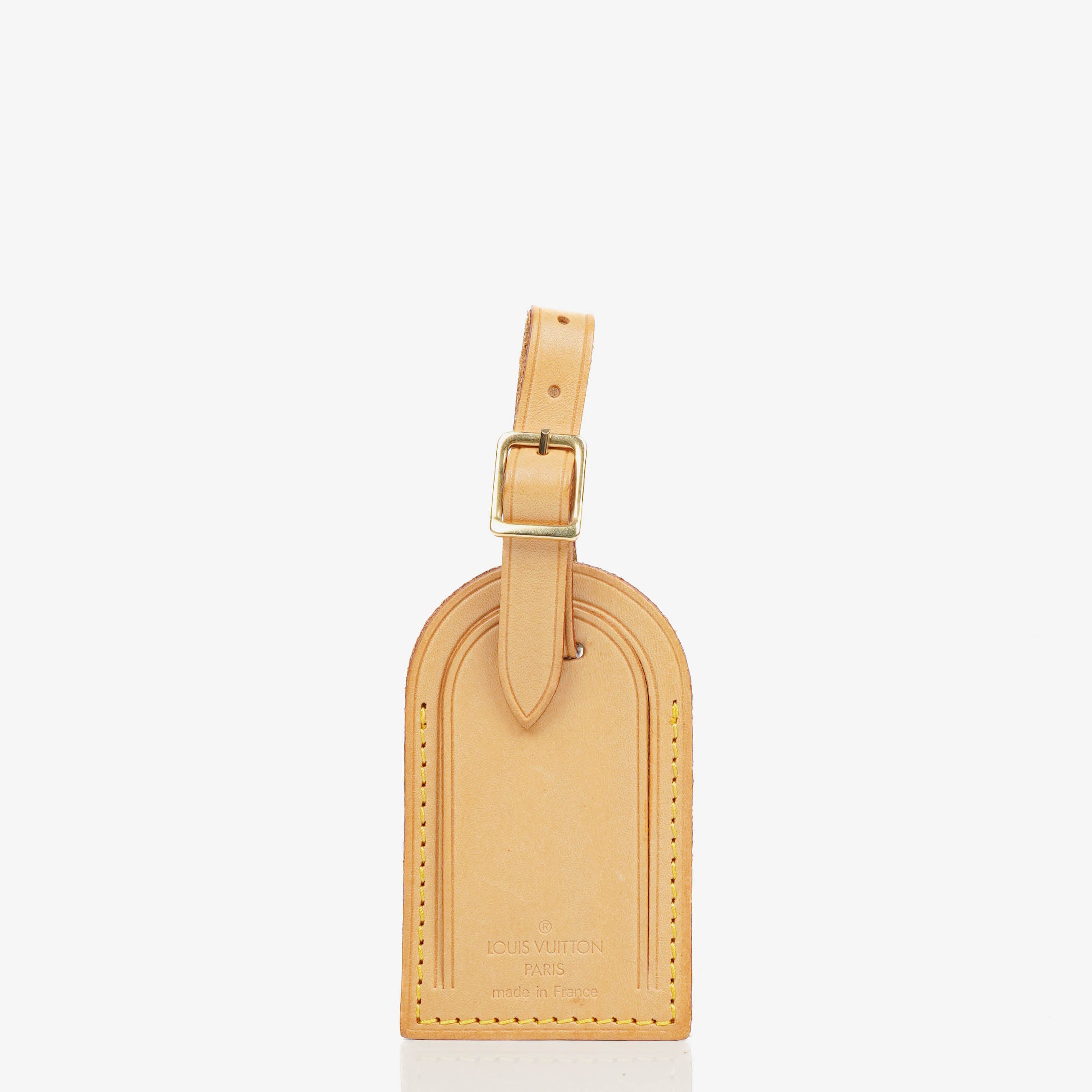 Louis Vuitton Leather Name Tag And Handles Holder
