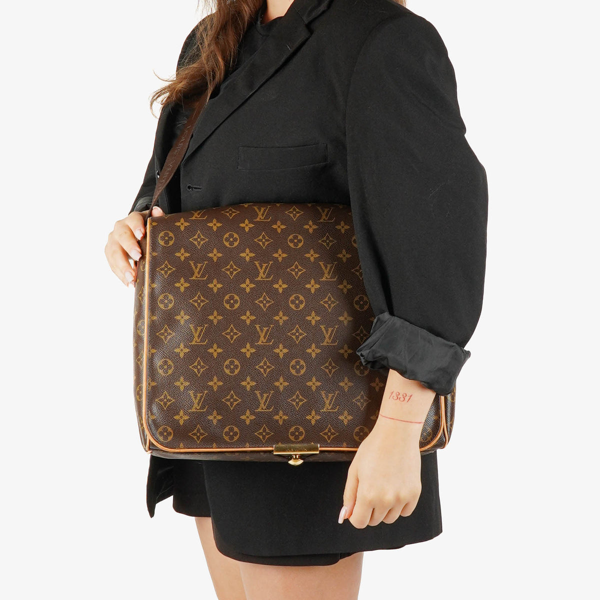 Louis Vuitton Monogram Canvas Abbesses Messenger Bag