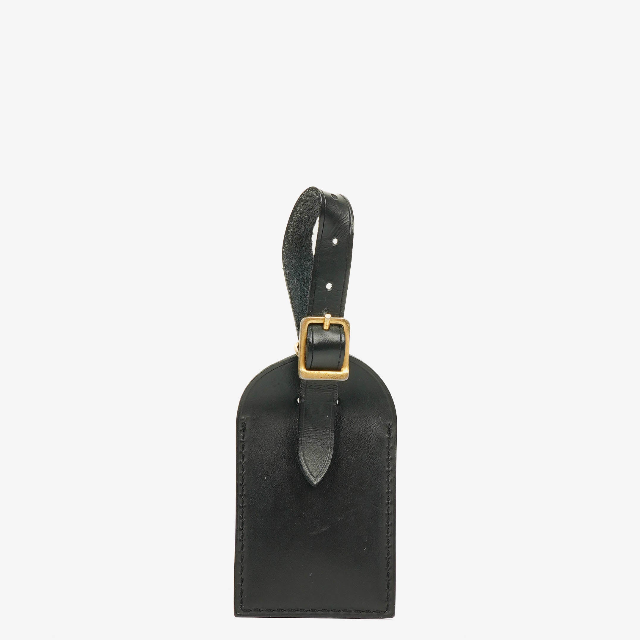 Louis Vuitton Black EPI Leather Name Tag And Handle Holder