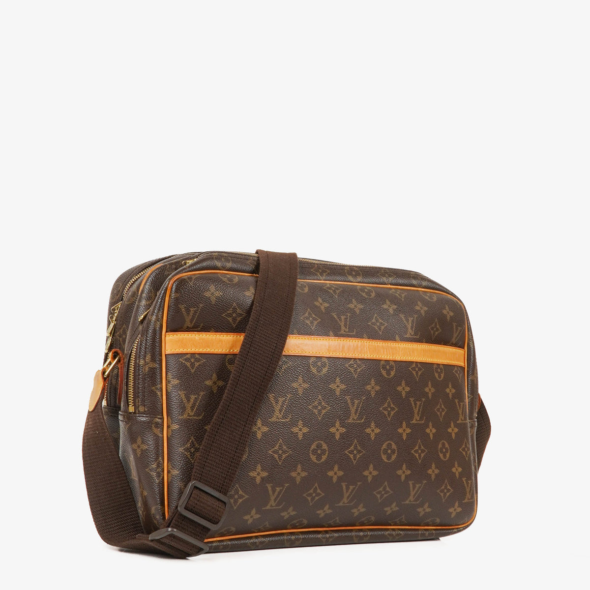 Louis Vuitton Reporter GM Monogram Coated Canvas Bag