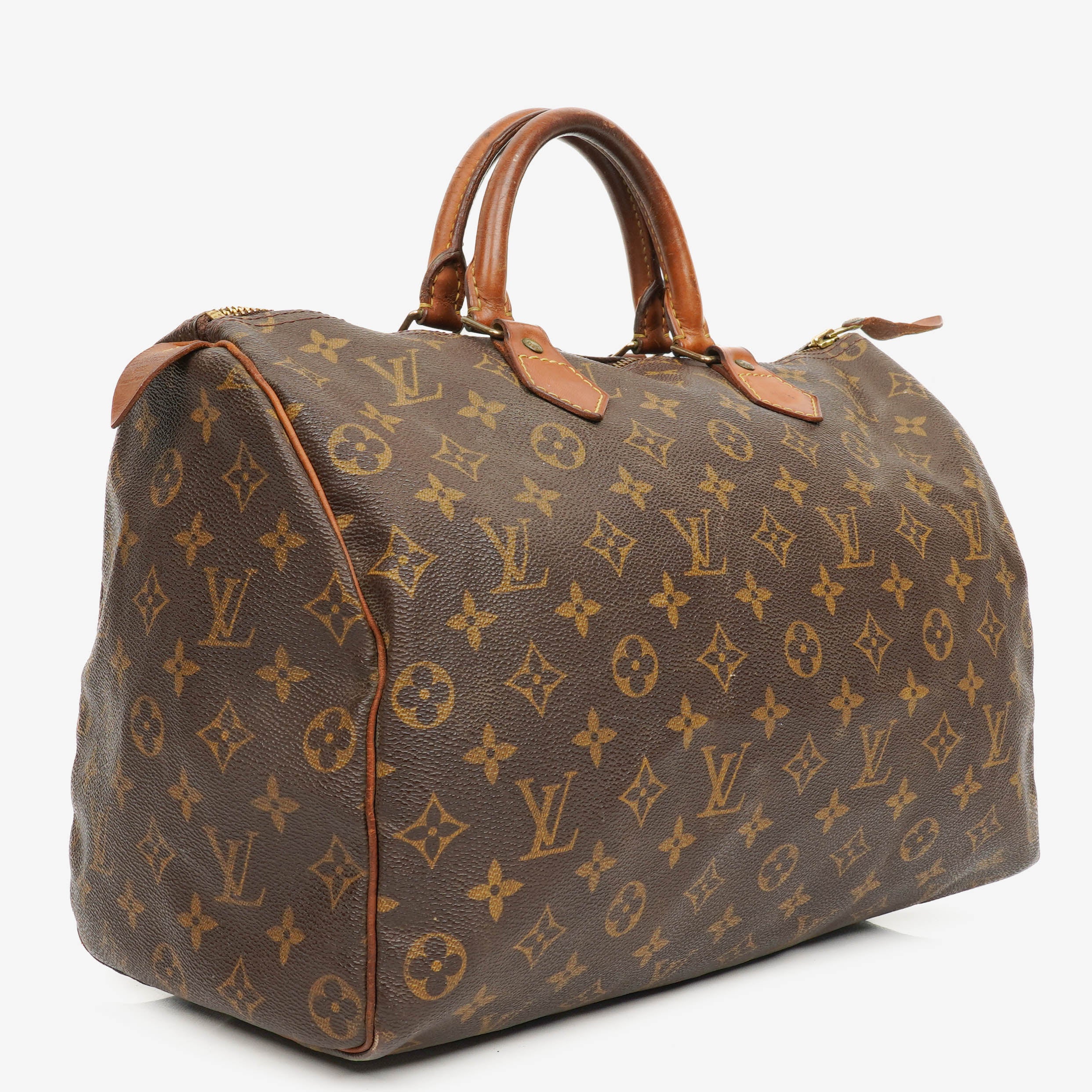 Louis Vuitton Speedy 35 Monogram Canvas Handbag