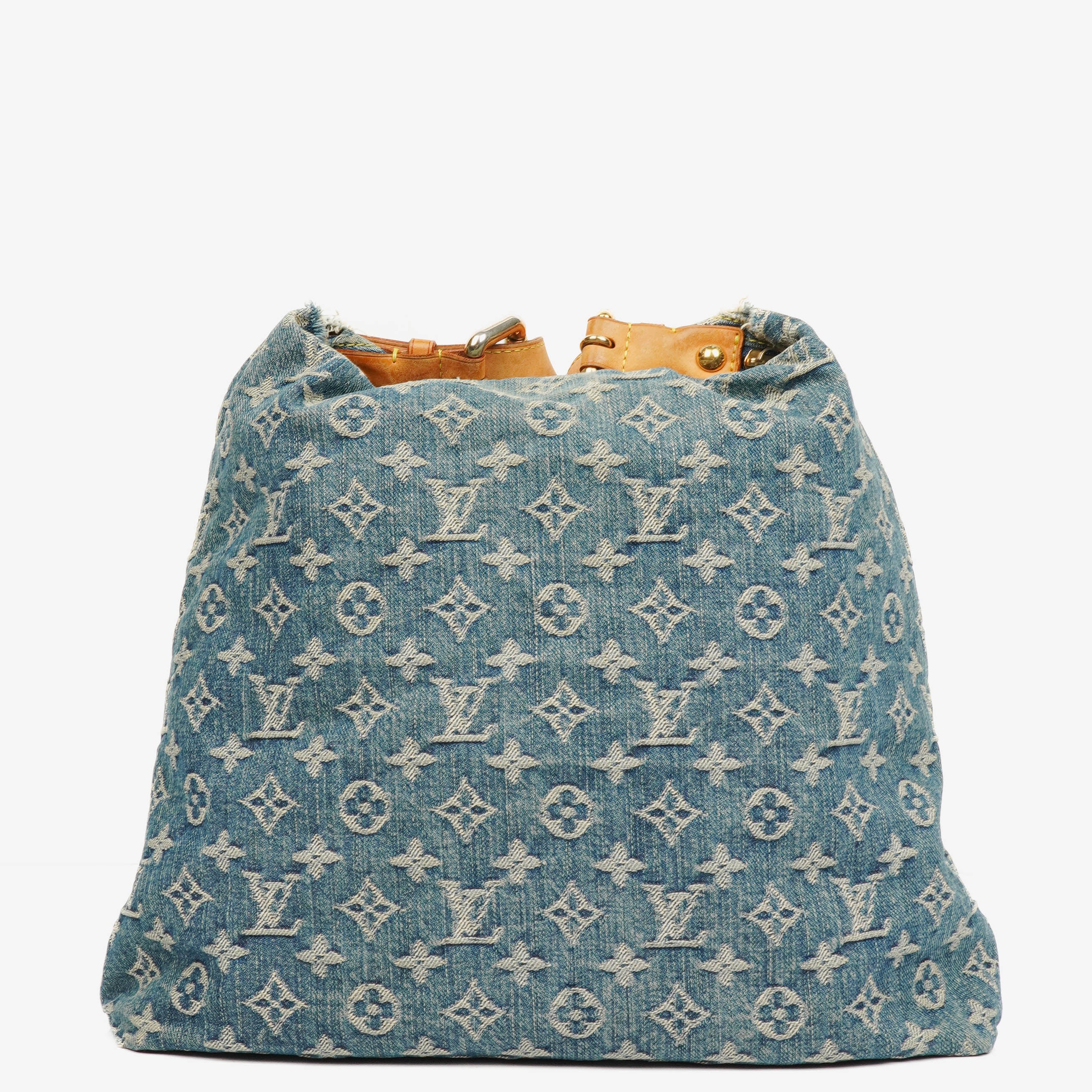 Louis Vuitton Baggy GM Monogram Denim Shoulder Bag