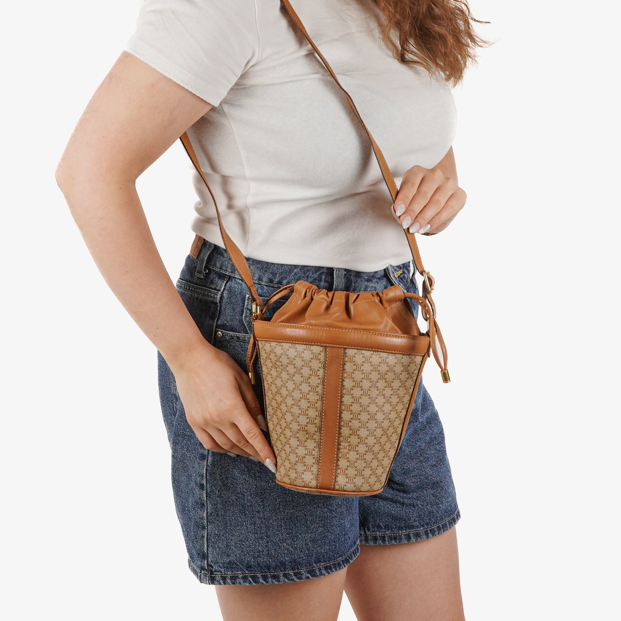 Celine Macadam Bucket Bag
