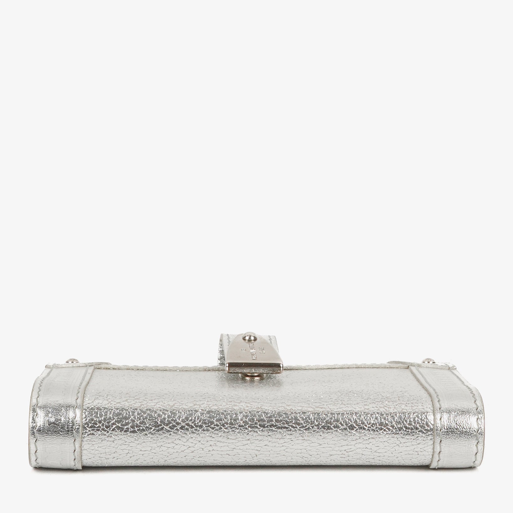 Louis Vuitton Silver Suhali Leather Partnenaire Agenda/Notebook Cover