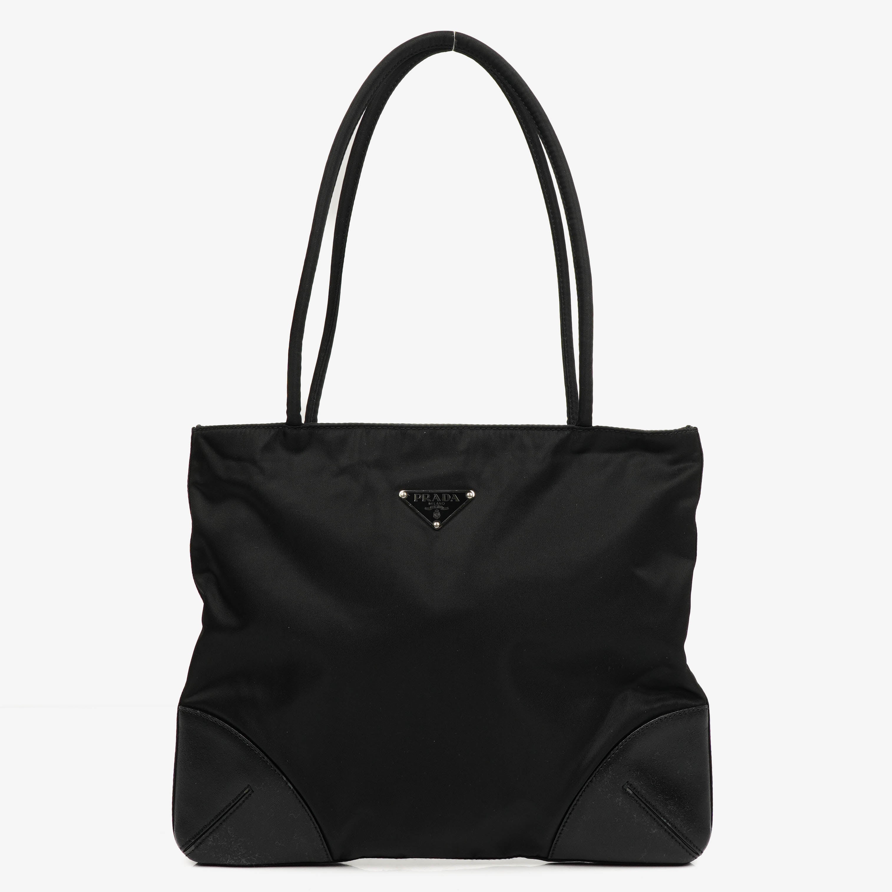 Prada Balck Nylon Tessuto Easy Handbag 