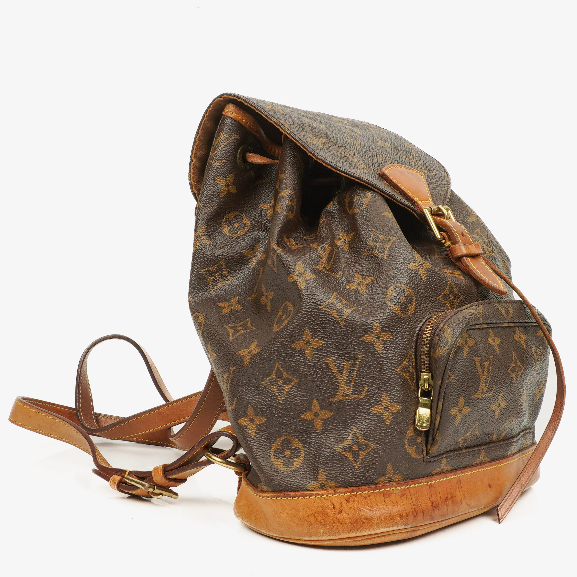 Louis Vuitton Montsouris Vintage MM Monogram Canvas Backpack