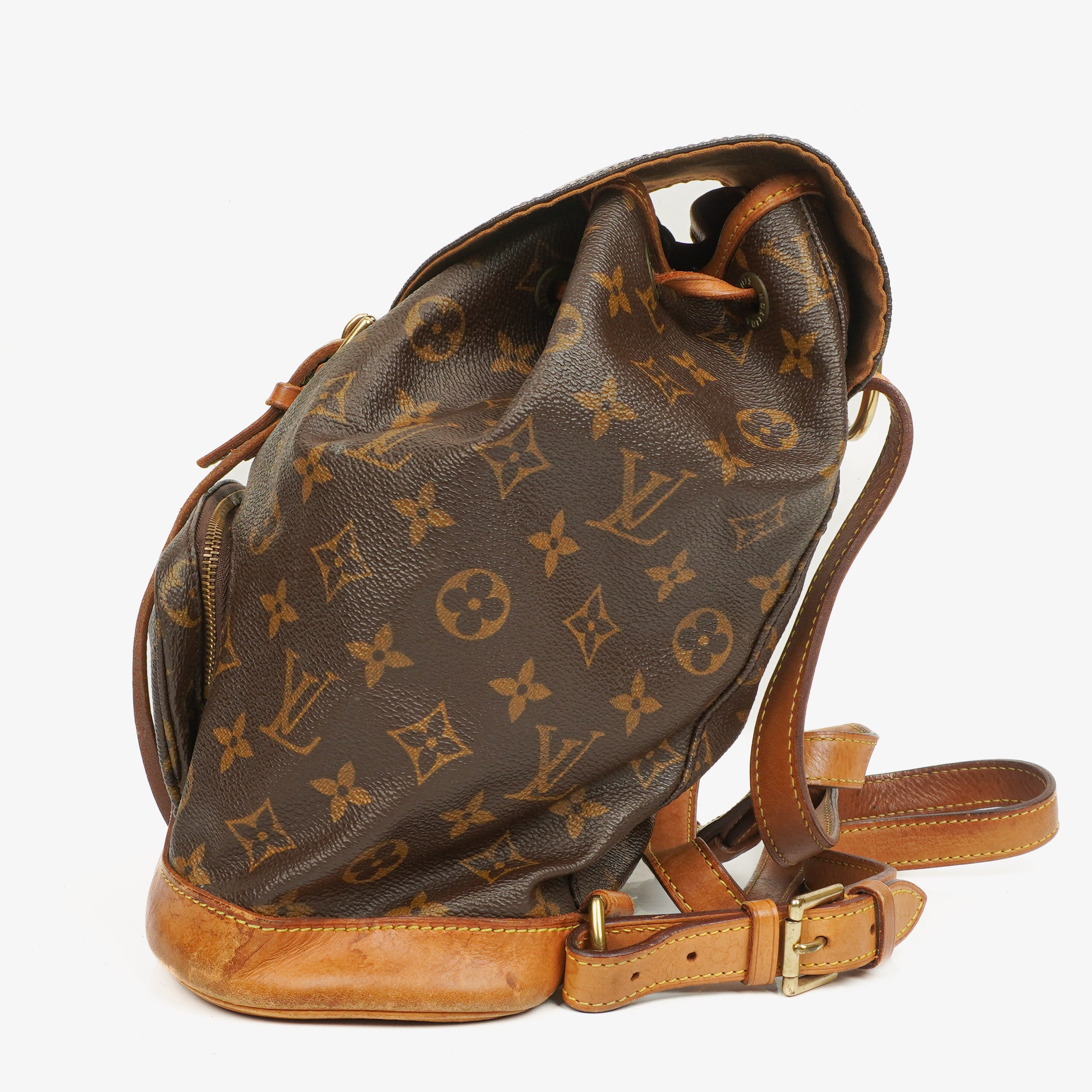 Louis Vuitton Montsouris Vintage MM Monogram Canvas Backpack