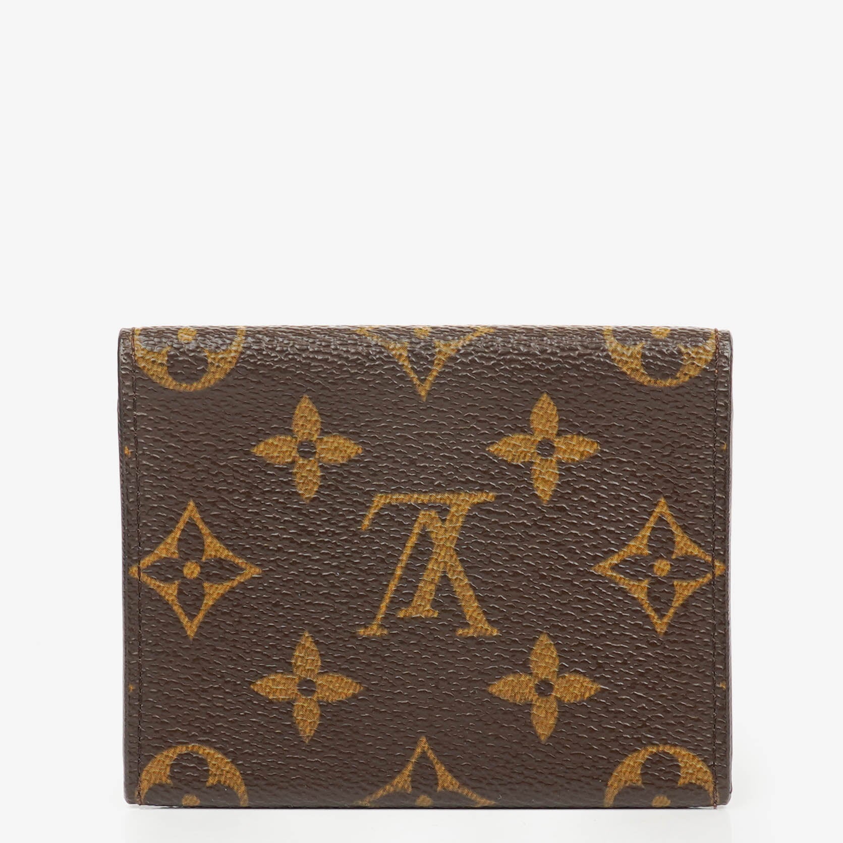 Louis Vuitton Envelope Business Brown Monogram Canvas Card Holder