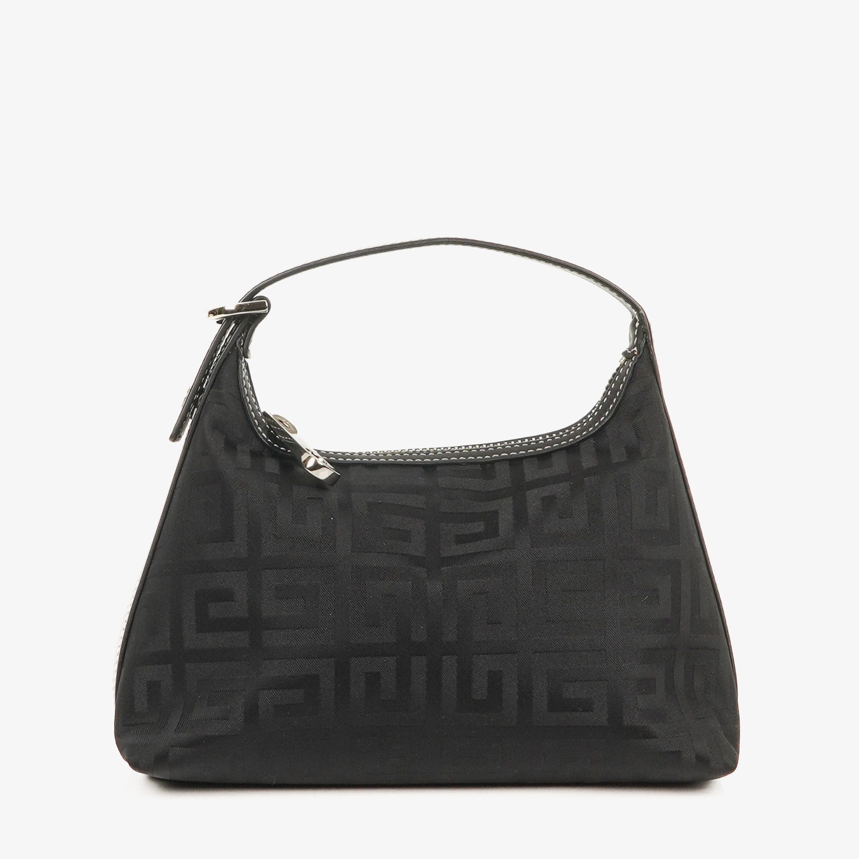 Givenchy Black Nylon Hobo Bag
