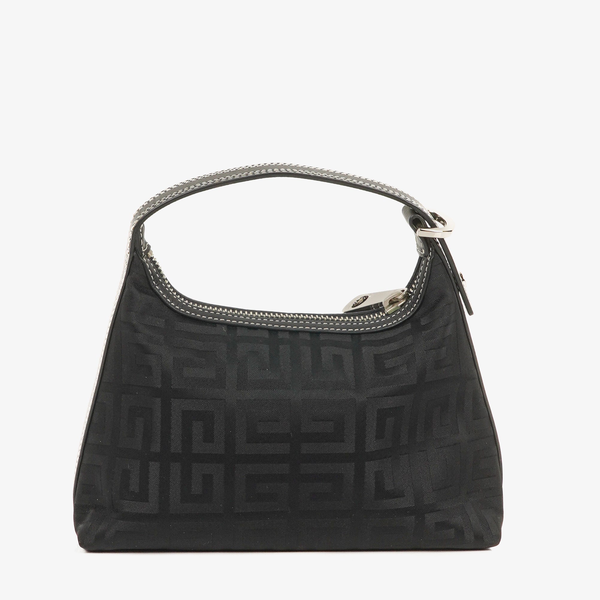 Givenchy Black Nylon Hobo Bag