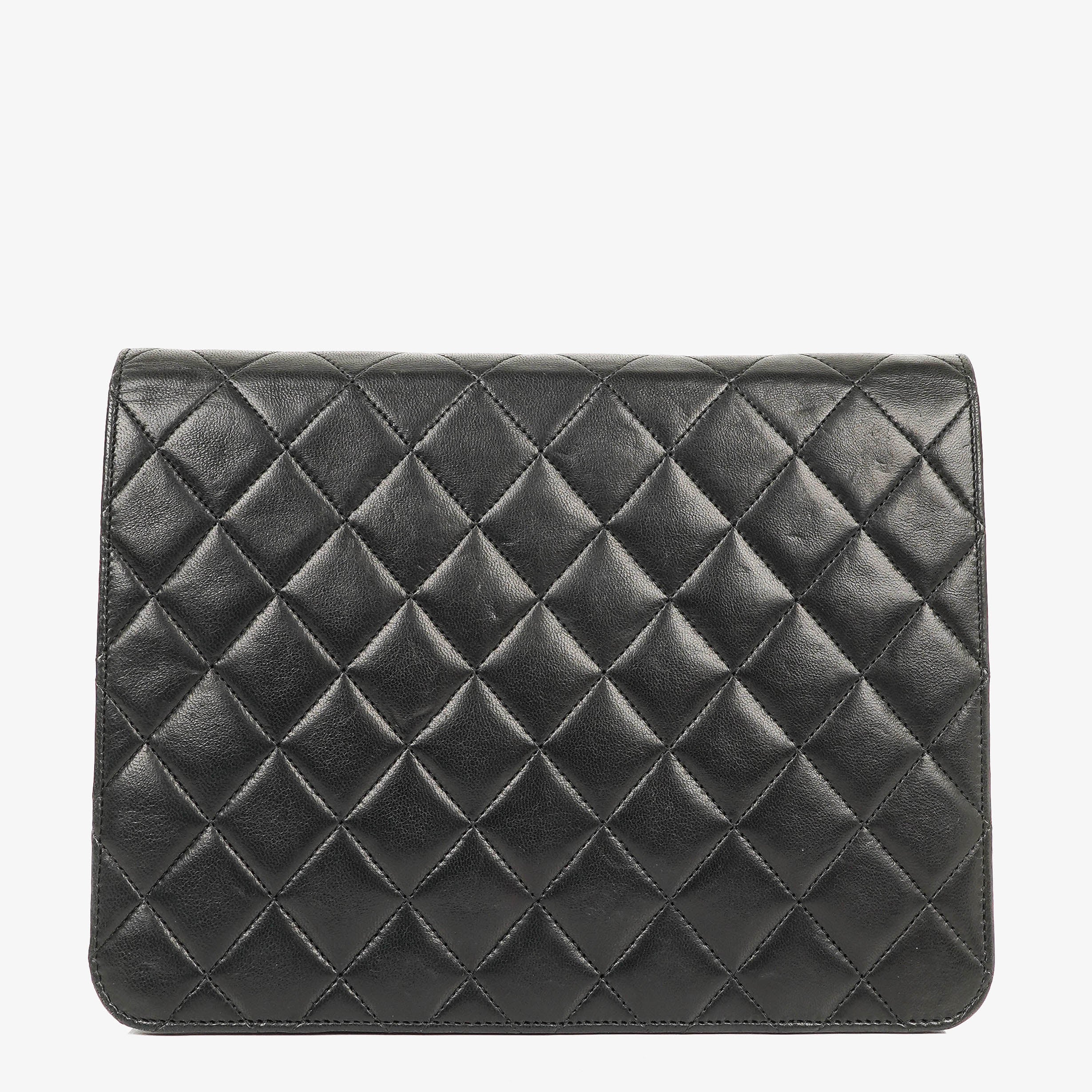 Chanel Small Classic Single Flap Bag Black Quilted Lambskin With 24K Gold-Plated Hardware
