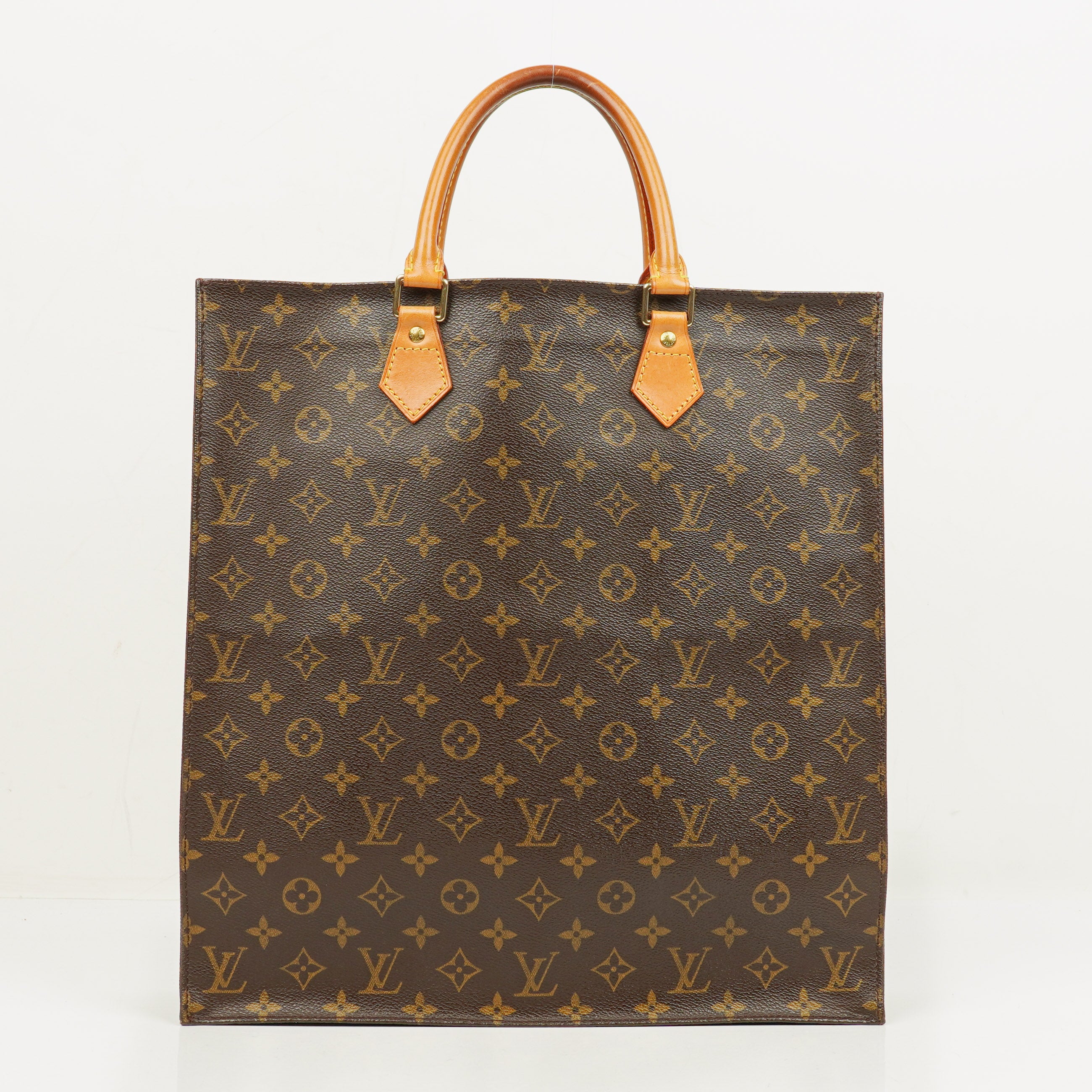 Louis Vuitton Sac Plat Monogram Canvas Bag