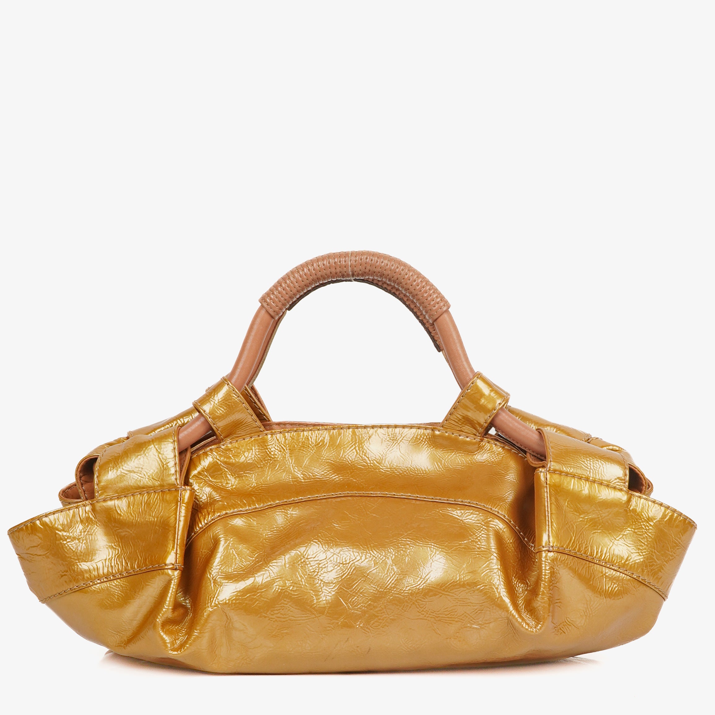 Loewe Aire Patent Leather Anagram Nappa Bag