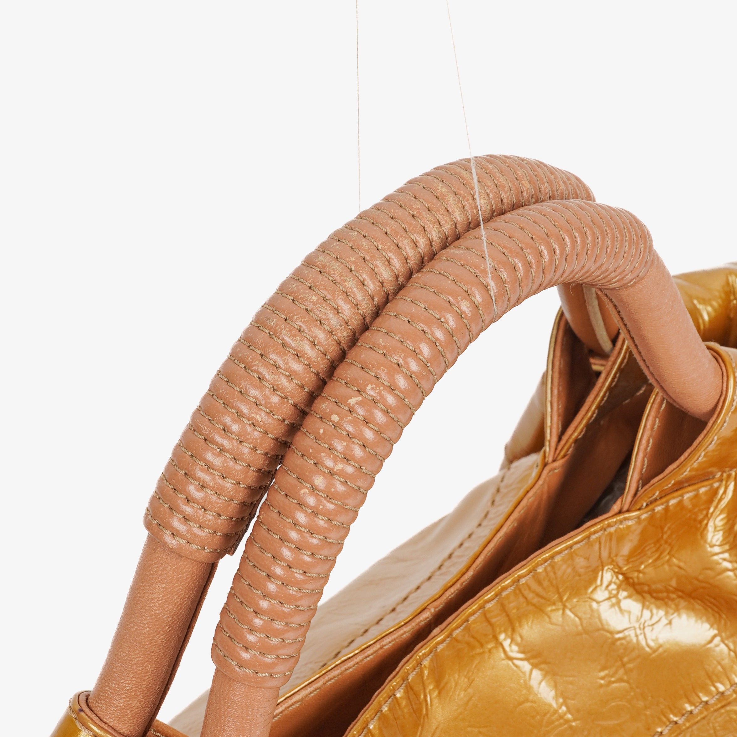 Loewe Aire Patent Leather Anagram Nappa Bag