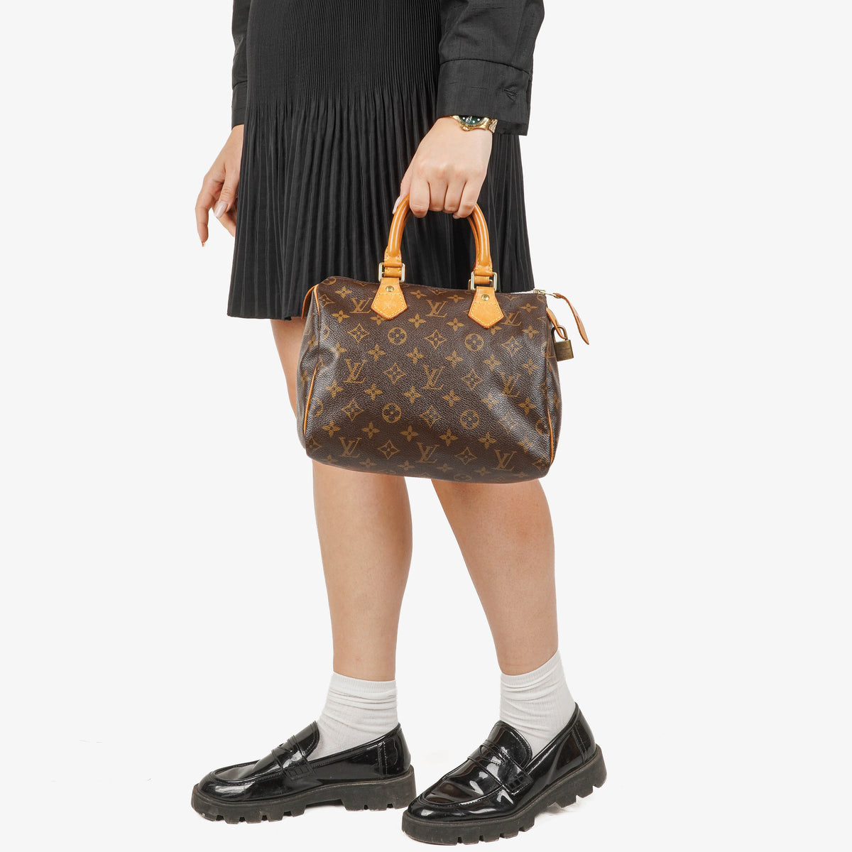 Louis Vuitton Speedy 25 Monogram Canvas Bag
