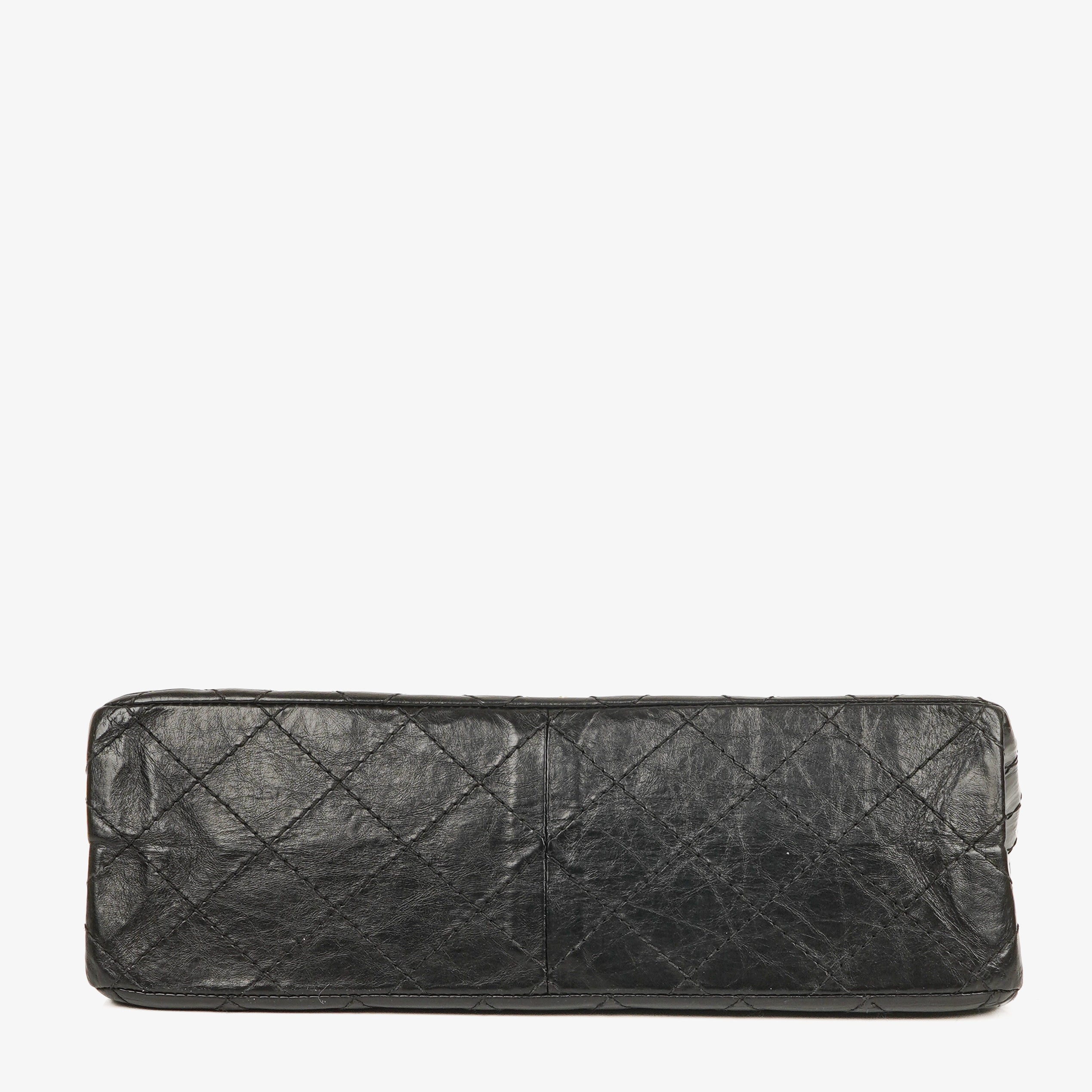 Chanel 2.55 Reissue Black Aged Calfskin Double Flap Bag